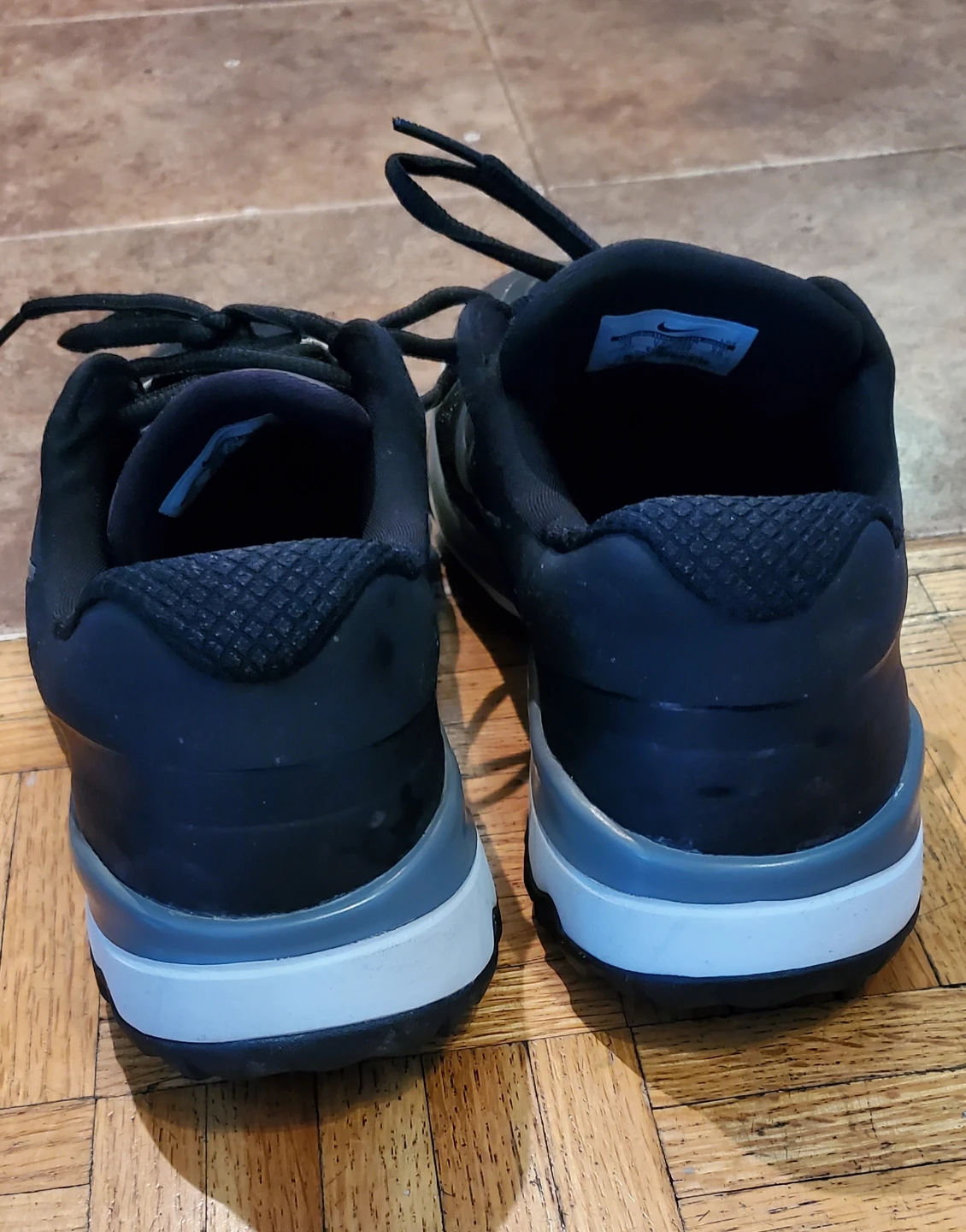 Men's Original Nike  Black Shoes Size 11 - photo 5