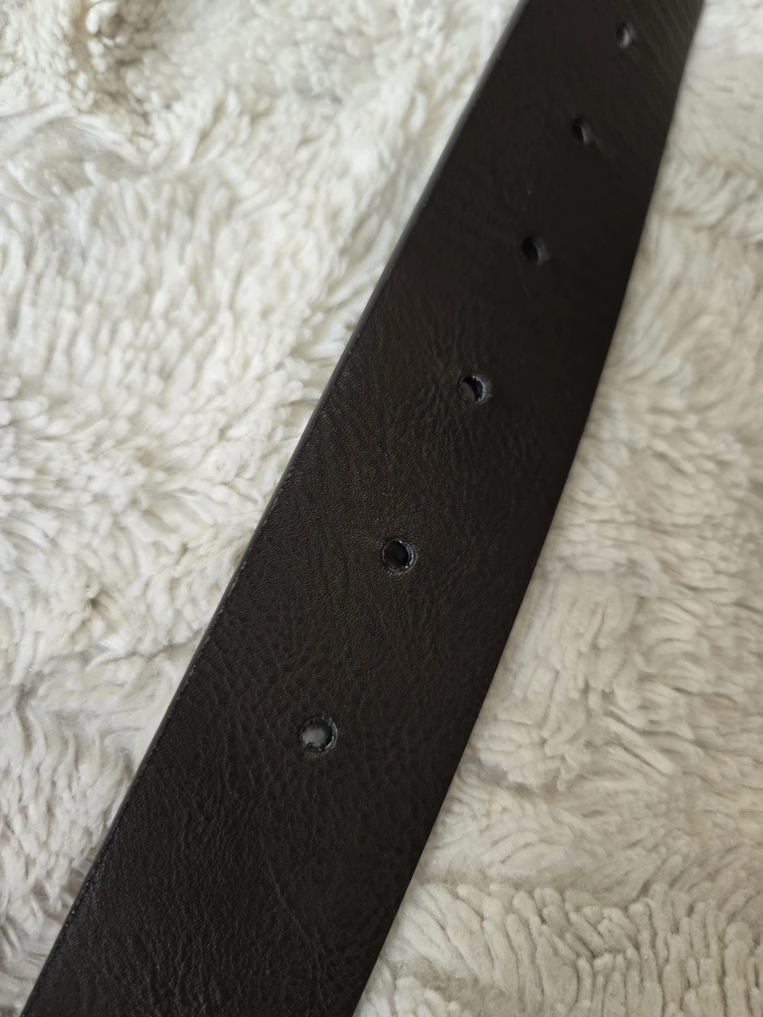Reversible Leather Belt Size 42 - photo 4