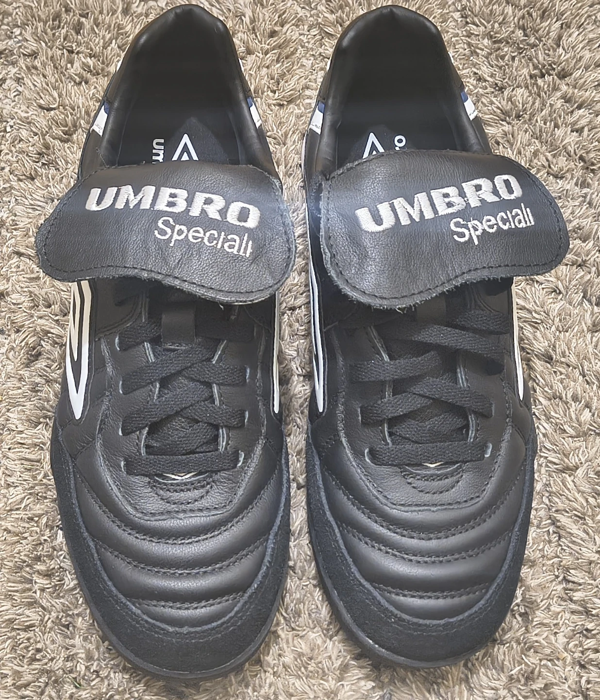 Umbro Speciali Pro TF Soccer Shoes Black/White Size 7.5 US - photo 3