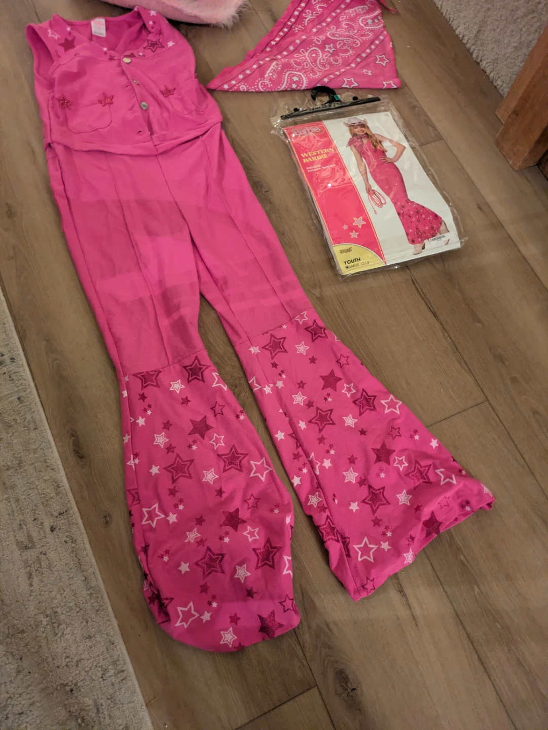 Western Barbie Costume - Youth Large - photo 2