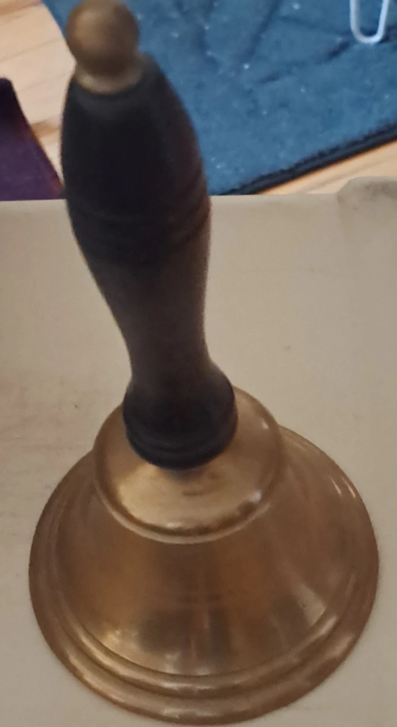 Vintage Brass Hand Bell