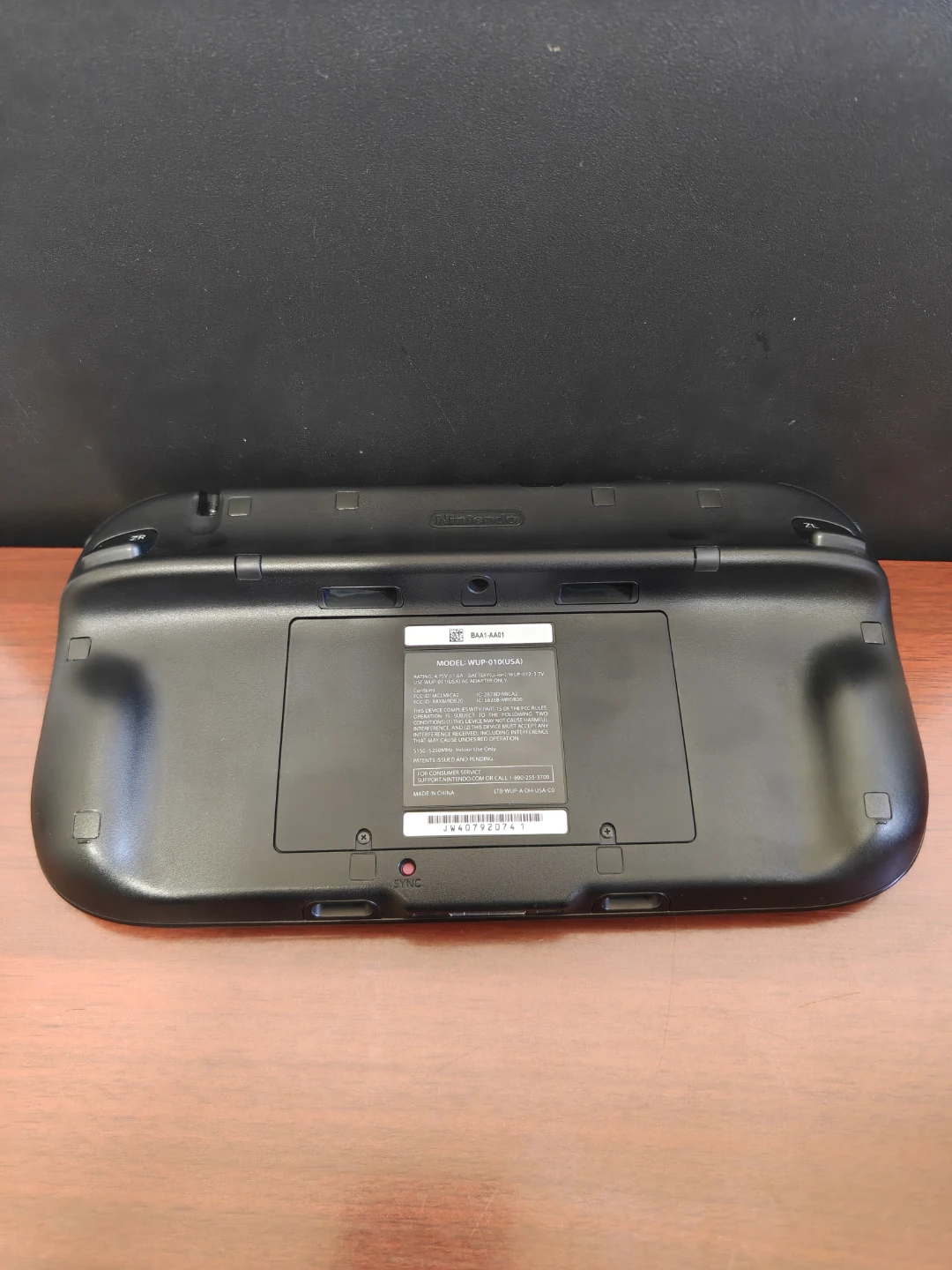 Nintendo Wii U GamePad Black - photo 2