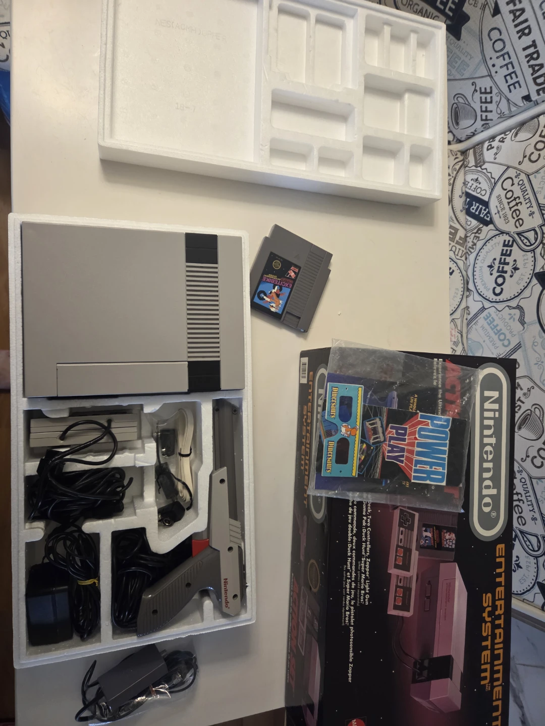 Nes action set. Collectors condition. With box protector