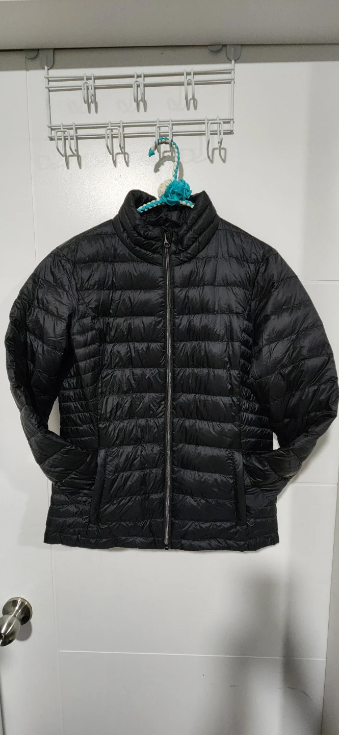 CORE life Black Down Jacket