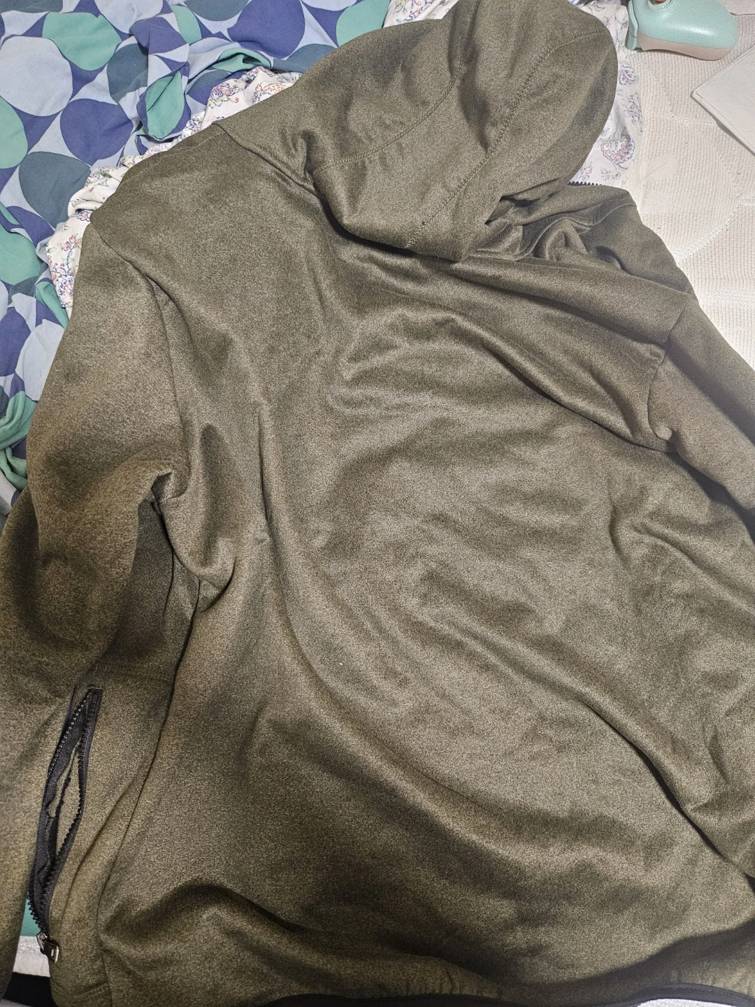 Cotton green comfy jacket - photo 4