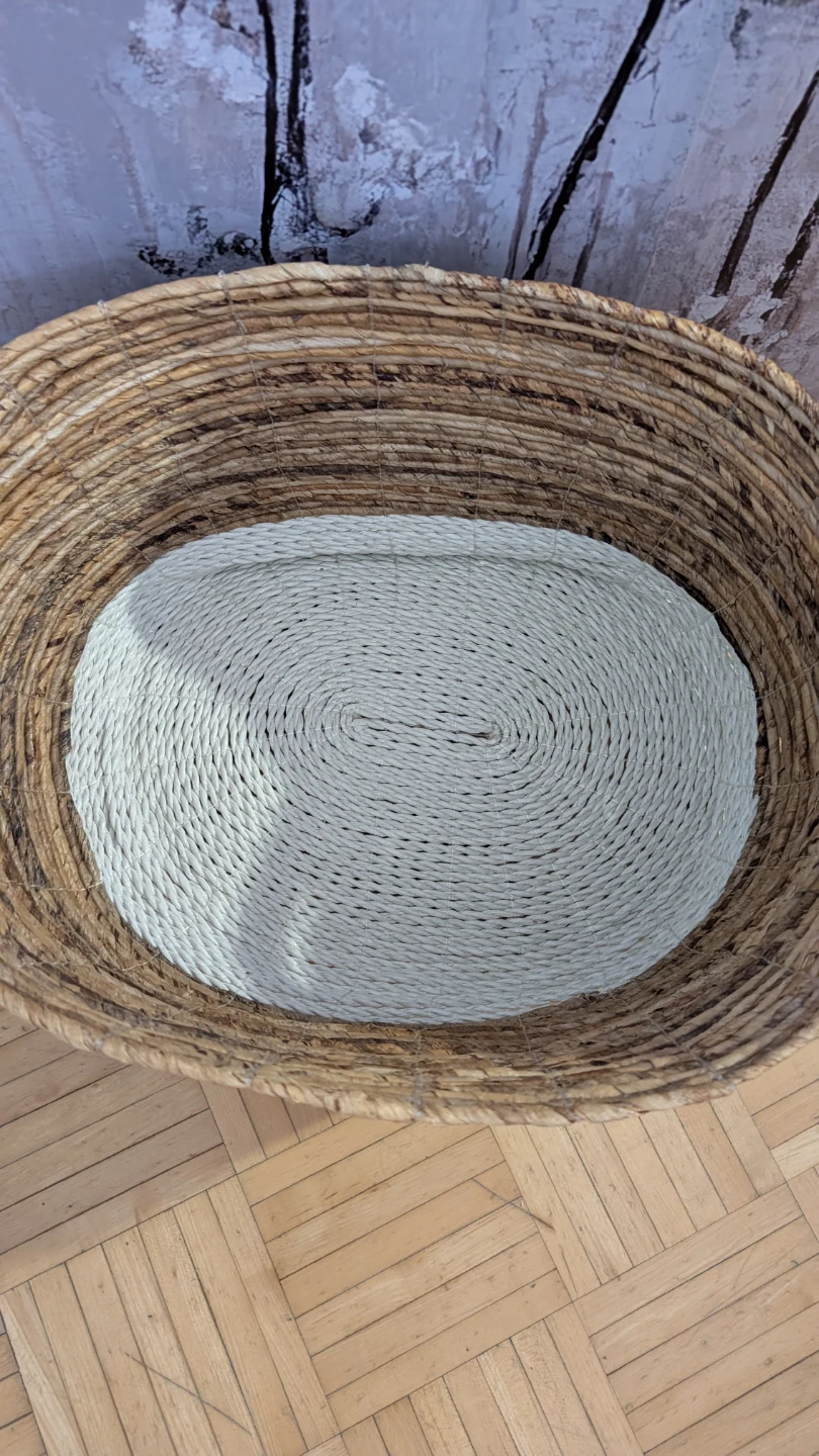 Woven Seagrass Storage Basket - photo 2