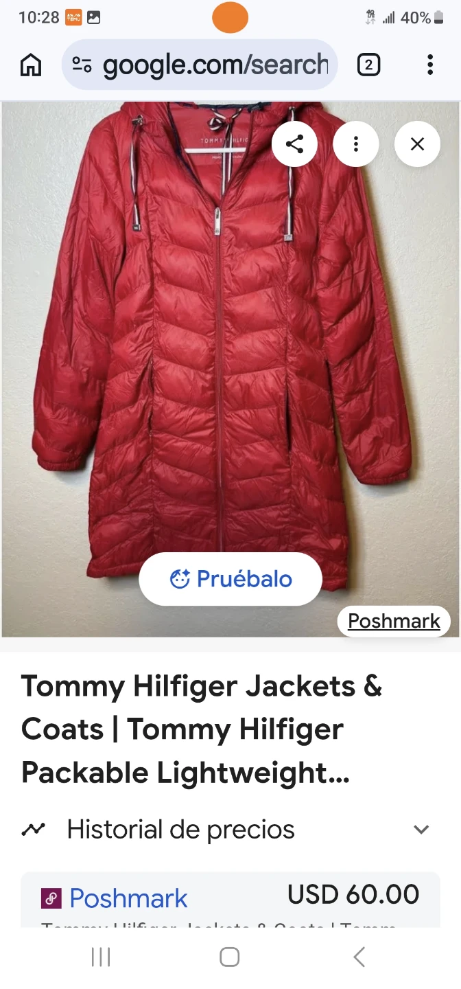 TOMMY E HILFIGER PACKABLE LIGHTWEIGHT PREMIUM DOWN BLEND - photo 5