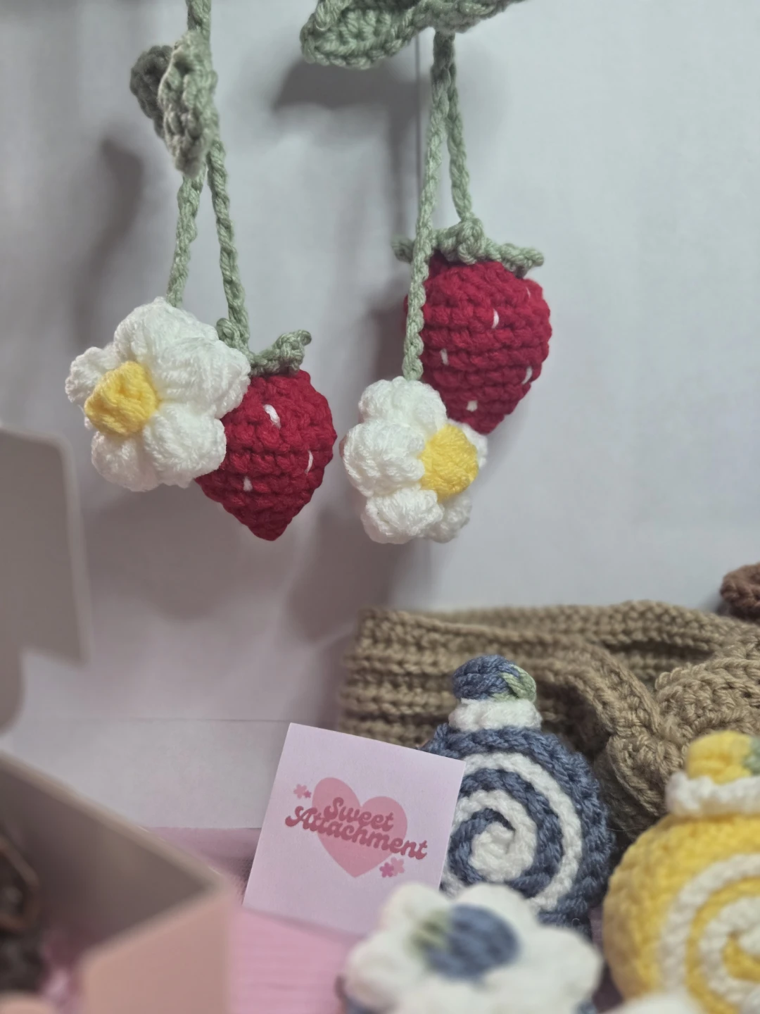 Handmade Crochet Sweet Attachment Accessories - photo 3