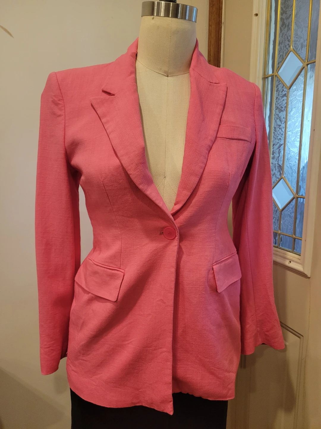 SMALL Zara pink blazer