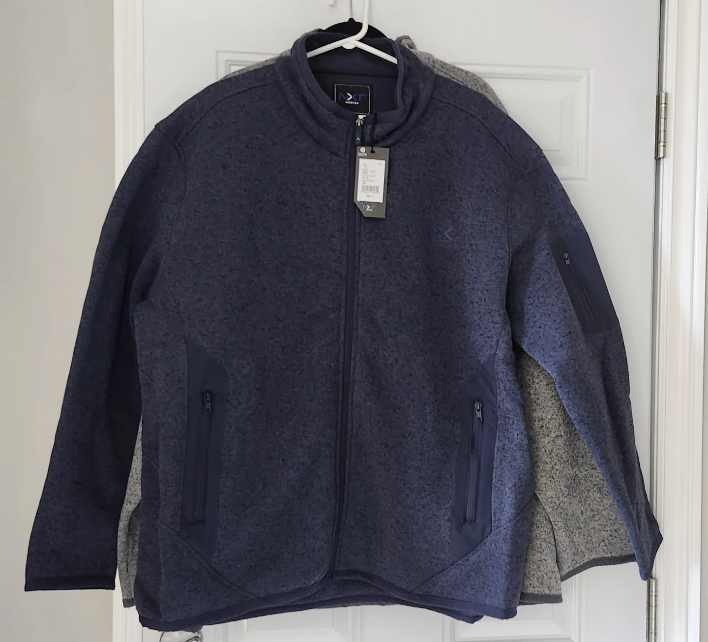 plus size NXT Nortek Zip-Up Fleece Jacket, 3x, 4x, 5x - photo 3