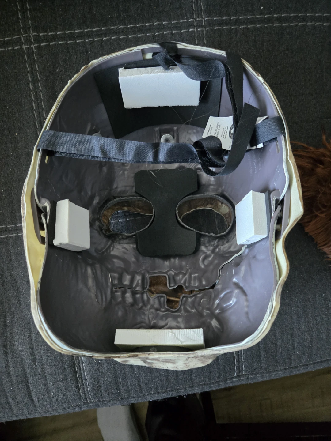 Halloween Mask- MOVABLE Mask exposes skull face underneath - photo 3