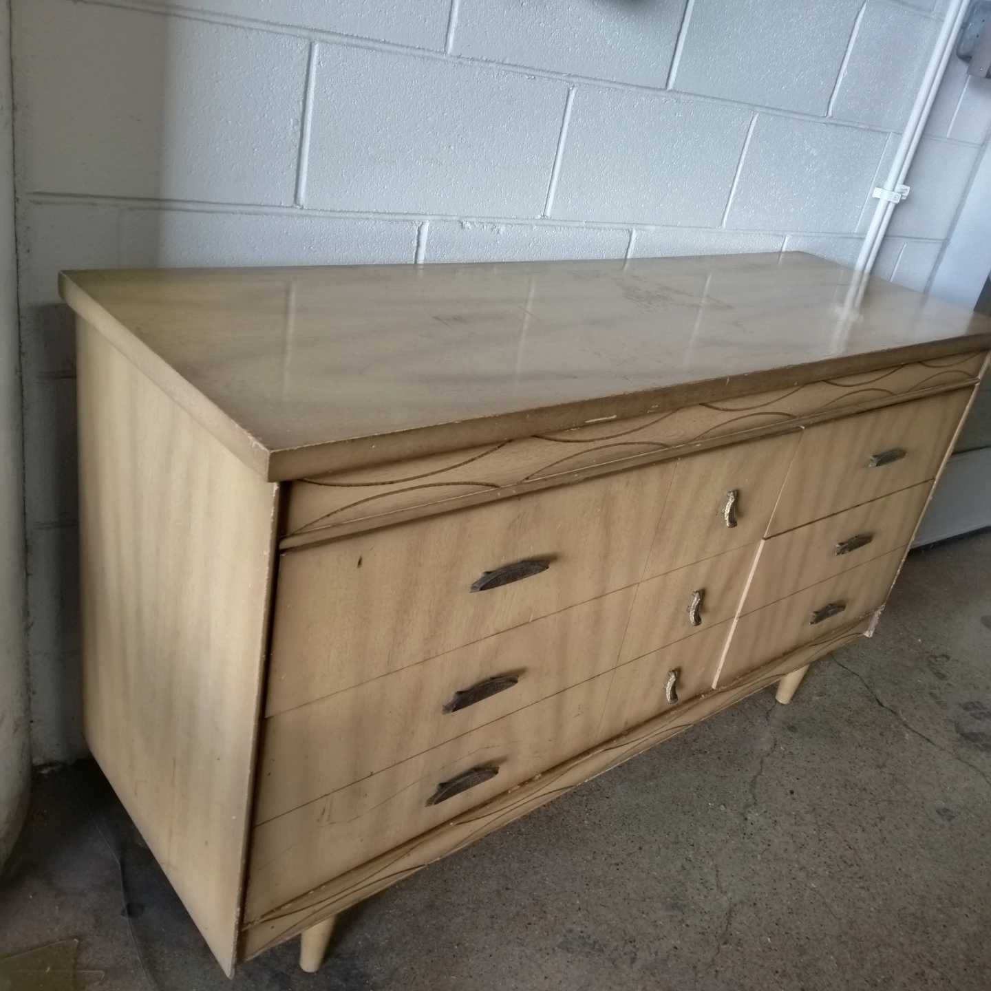 Mid century dresser