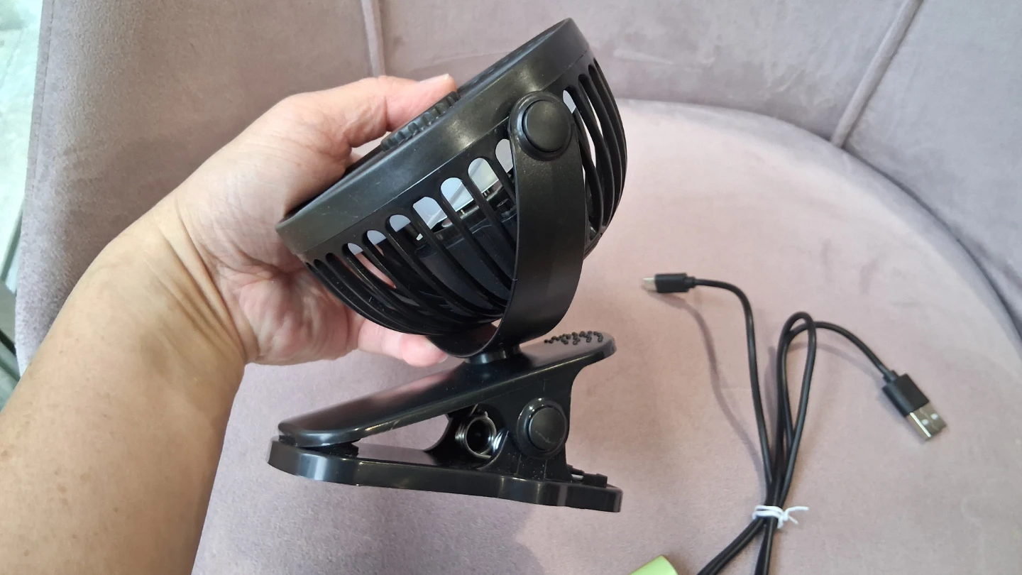 Fan USB Chargeable Clamp - photo 2