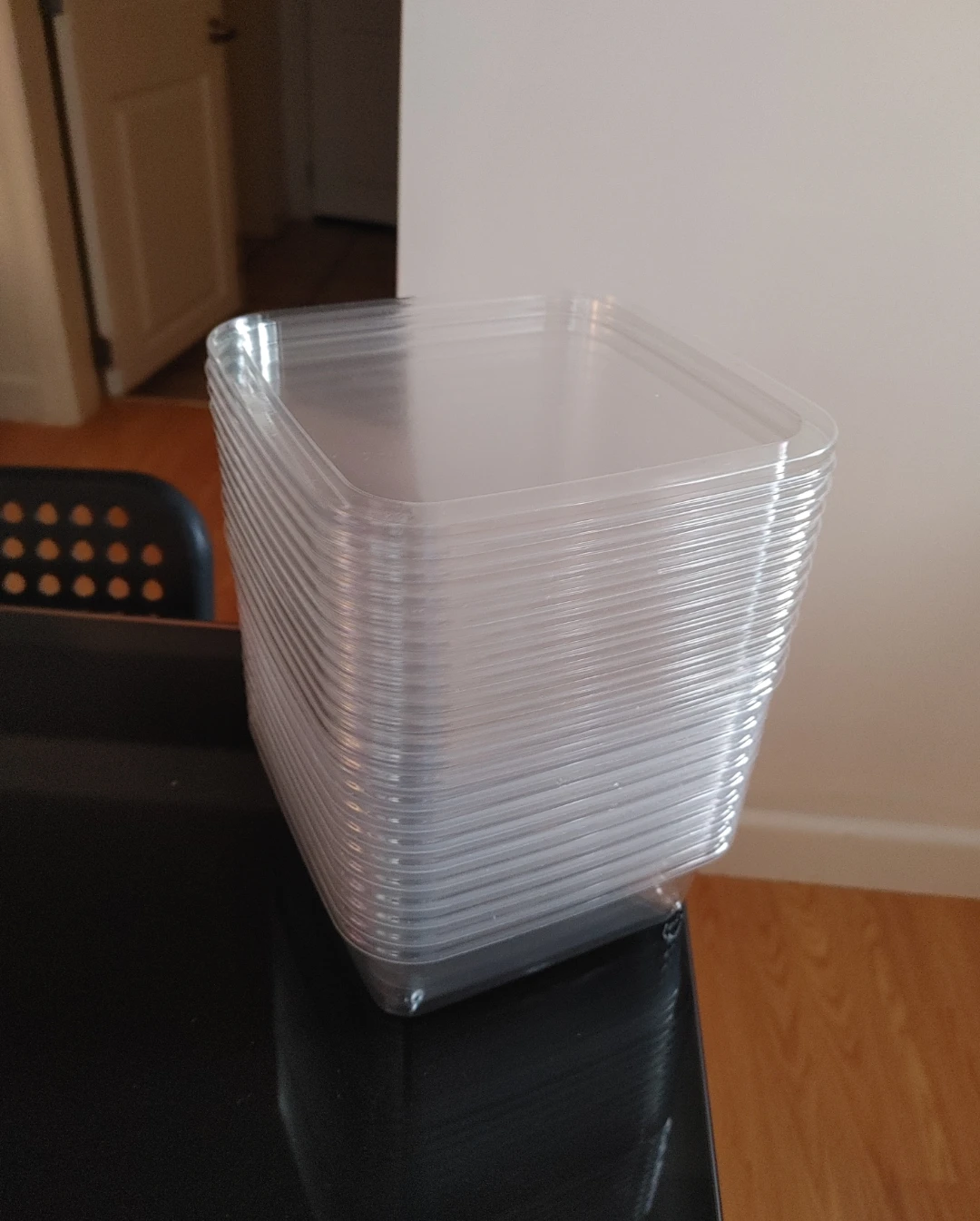 Clear Plastic Takeout Containers 14pcs - photo 2