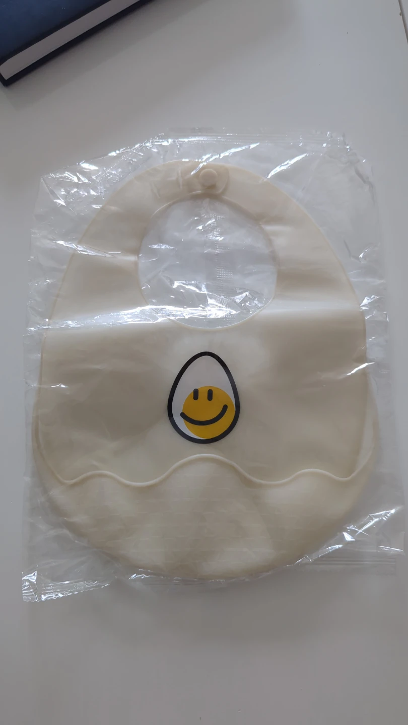 Silicone Egg Design Baby Bib