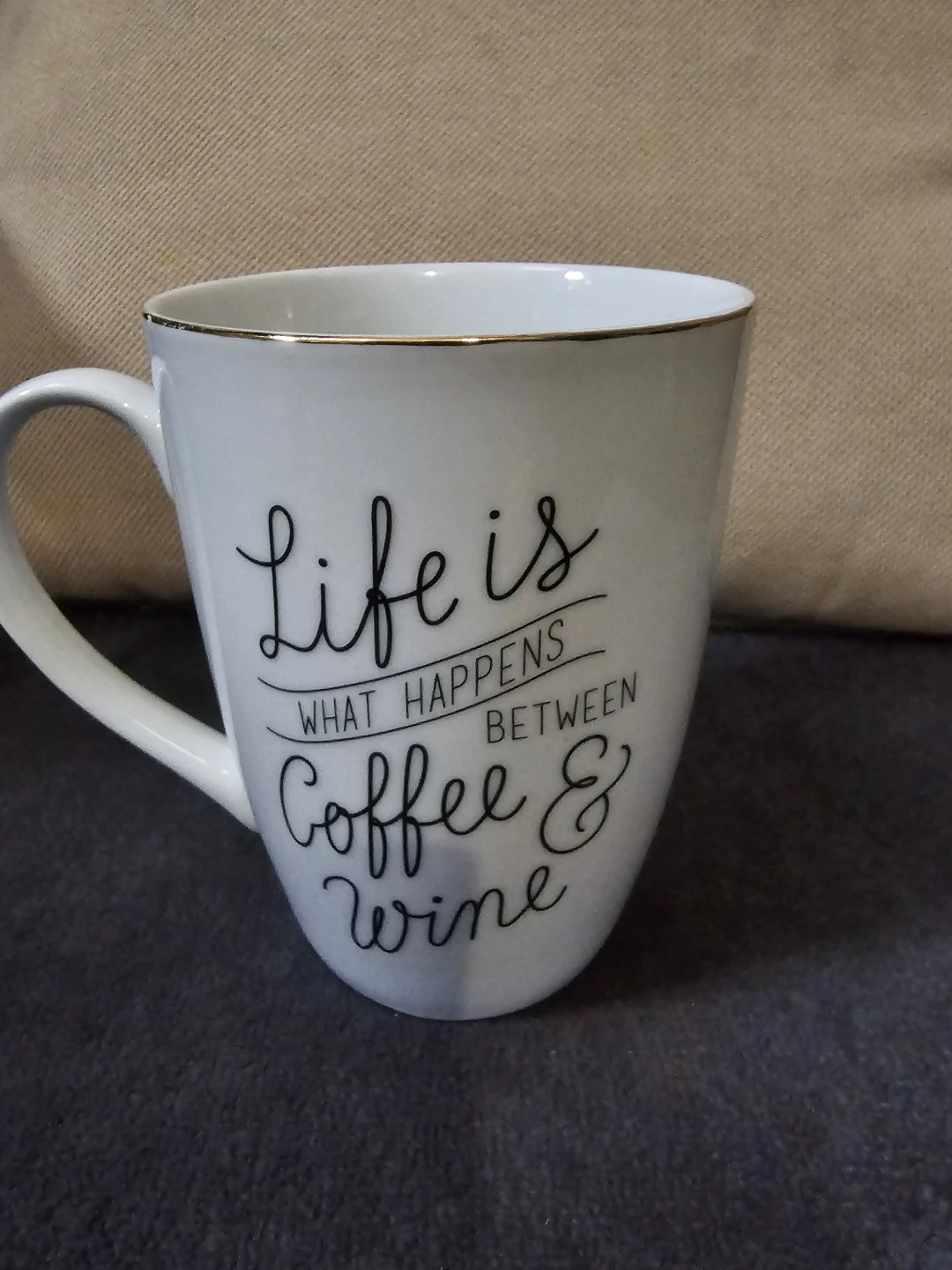 Indigo Life is Coffee & Wine Mug