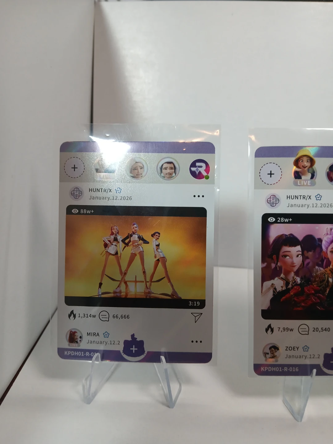 K-Pop Demon Hunters Series 1 Lot - 5 Cards (UR, SSR, SR, R) - photo 5
