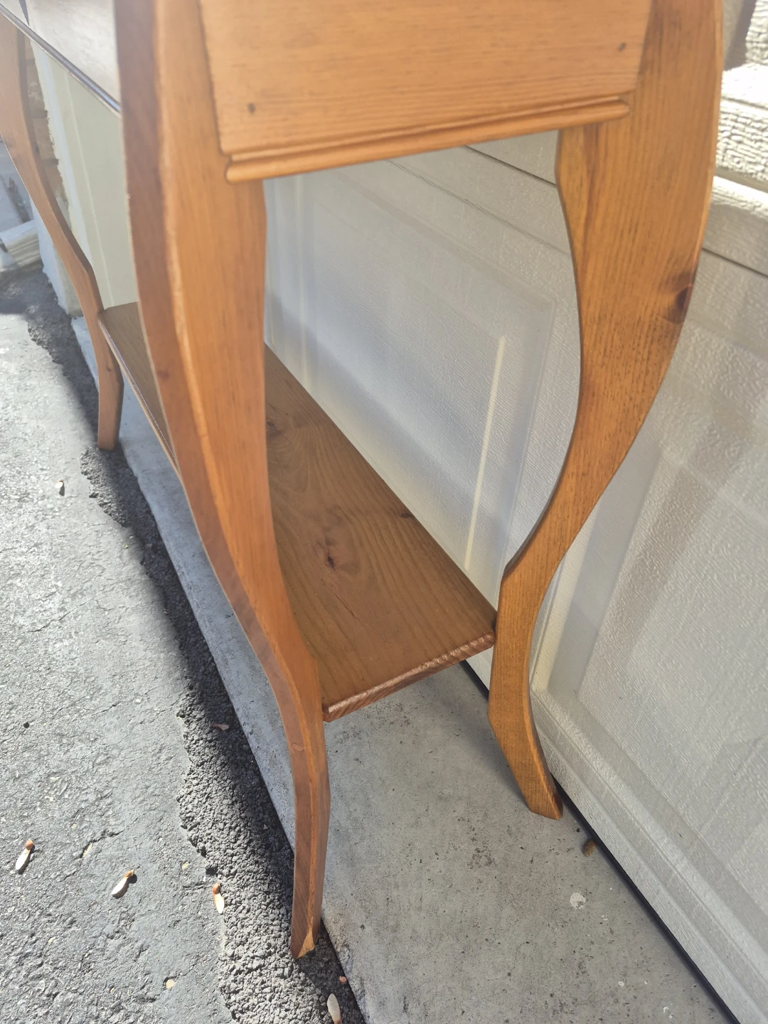 Solid Wood Console Table - photo 4