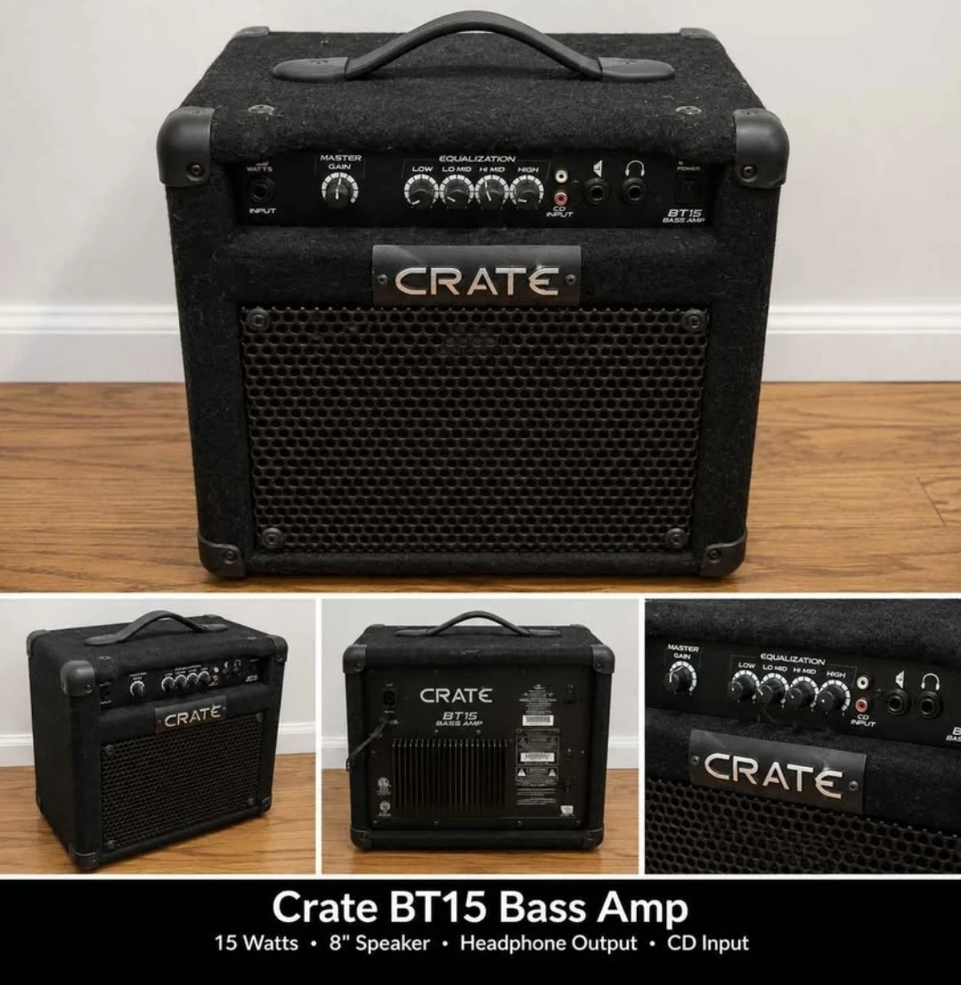 Crate BT15 Bass Amplifier