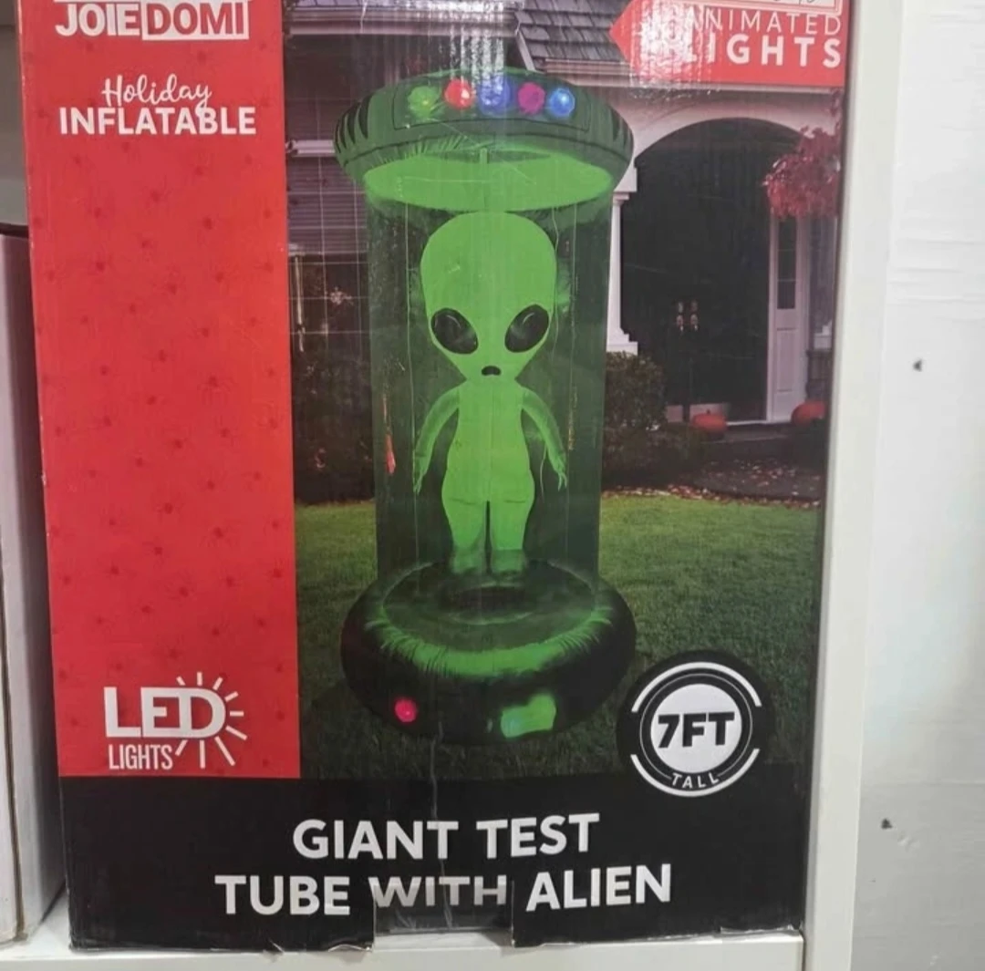 Joiedomi 7ft Animated Alien Inflatable