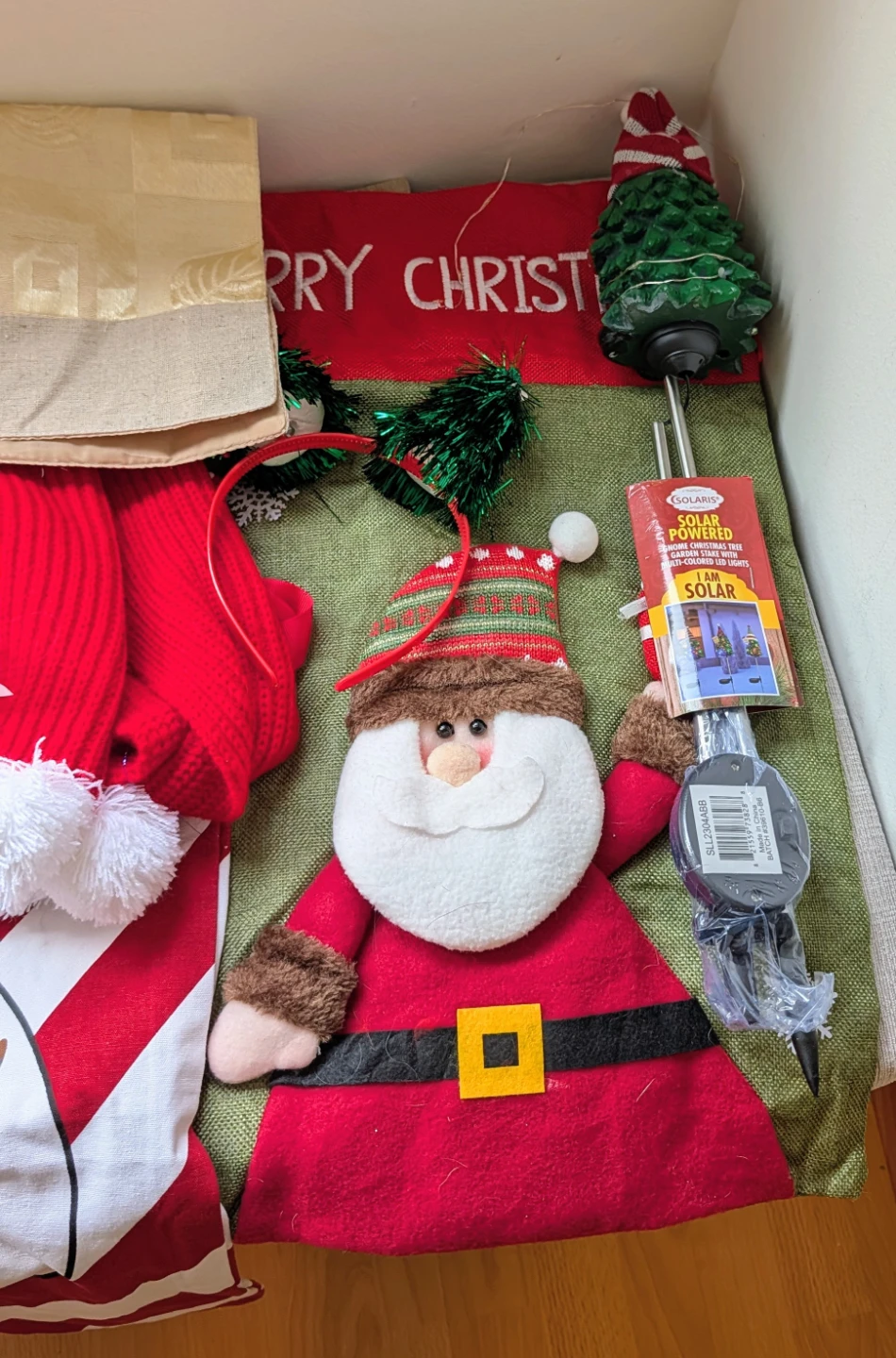 Assorted Christmas Decor and Holiday Sweaters - photo 5
