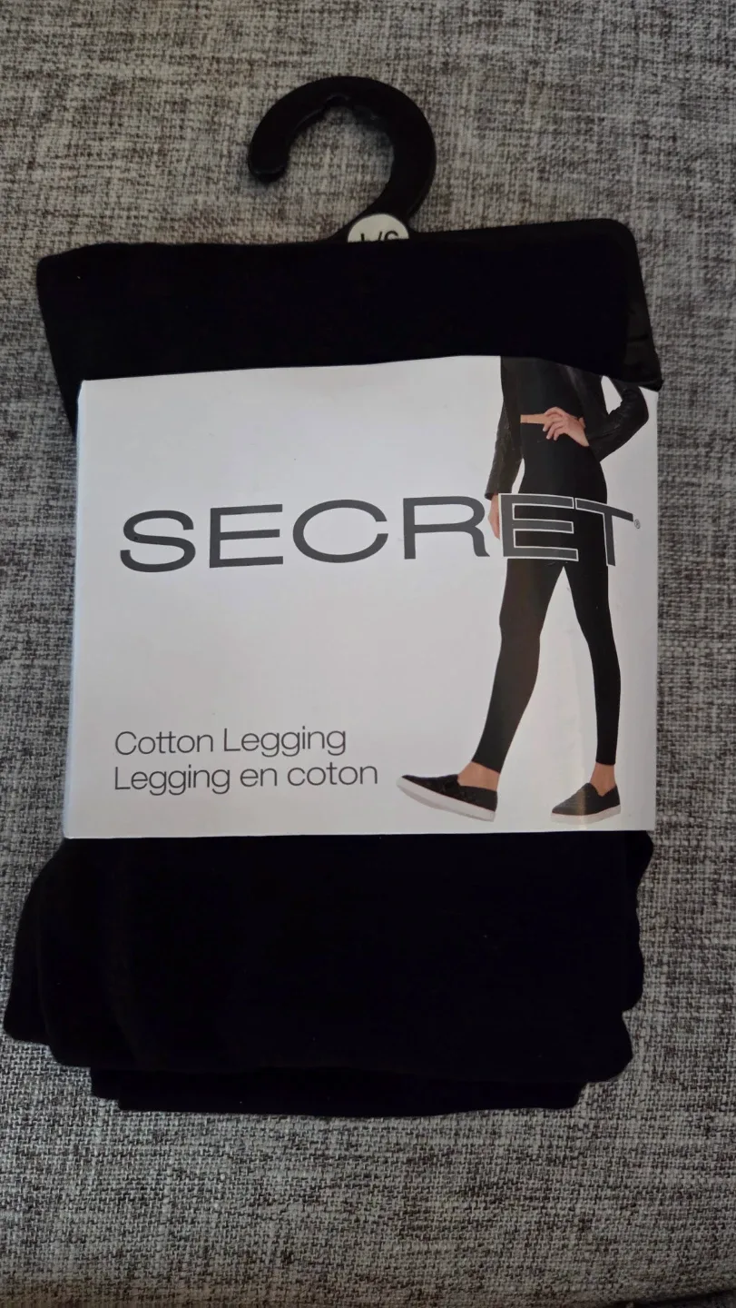 Secret Cotton Legging - Black - Large - photo 3