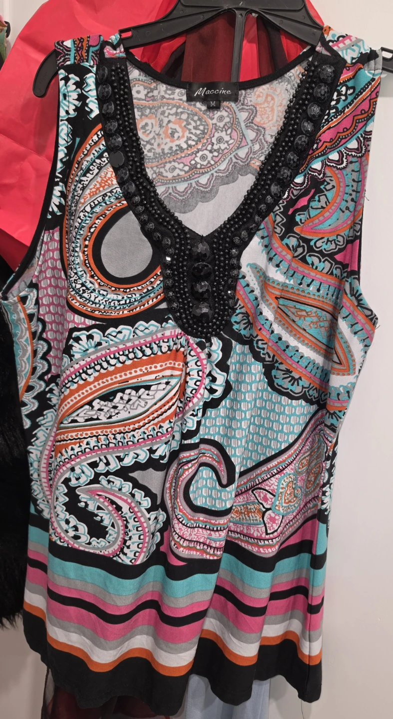 Free Multicolored Women's Top Size Medium