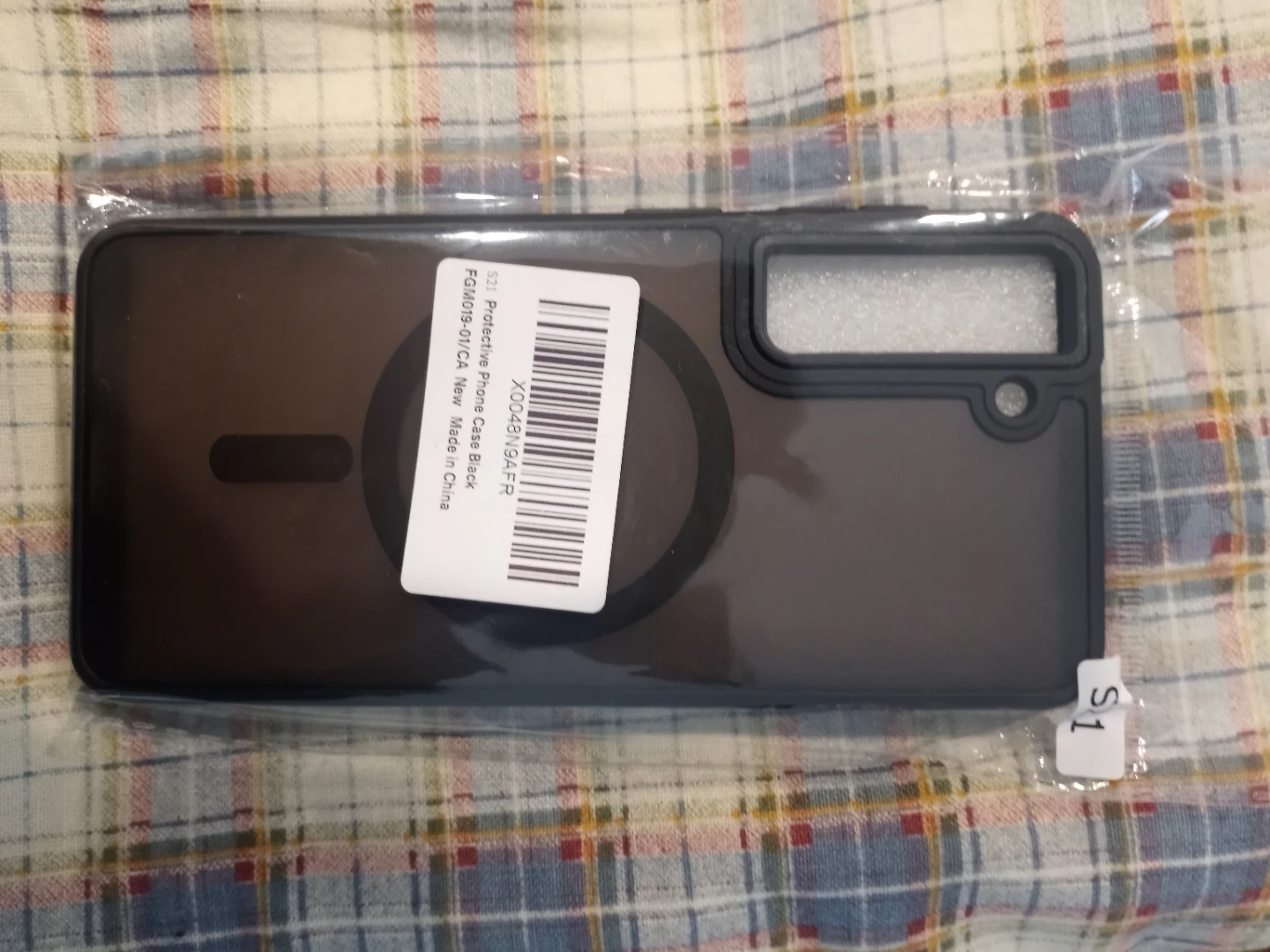 S21 Protective Phone Case Black