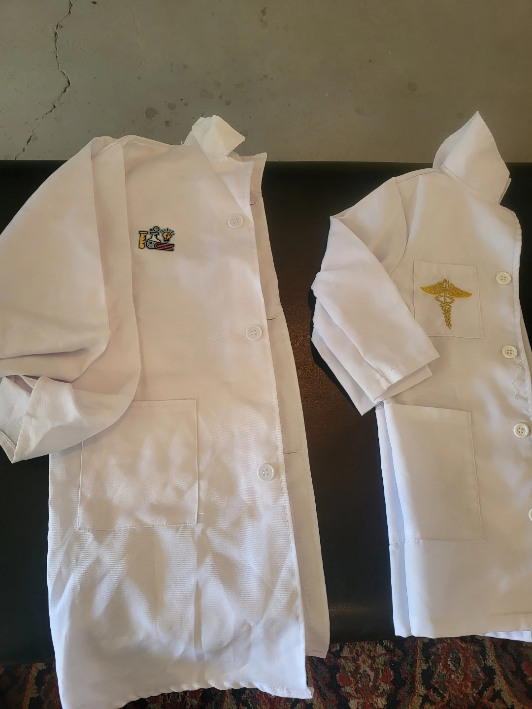 New Kids Science and Medical Costume Lab Coats with Goggles