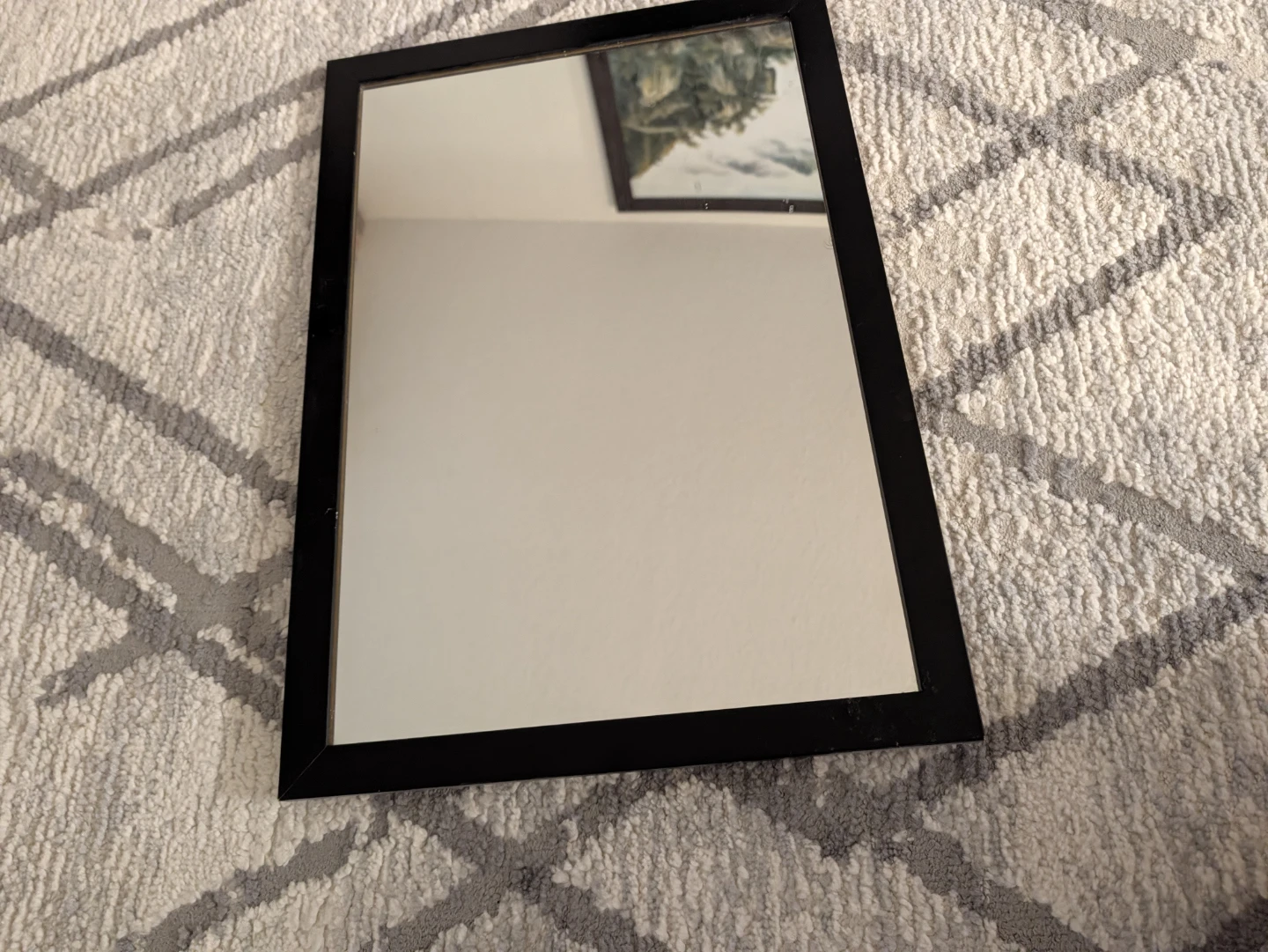 IKEA NYTTJA Mirror Black frame - photo 2
