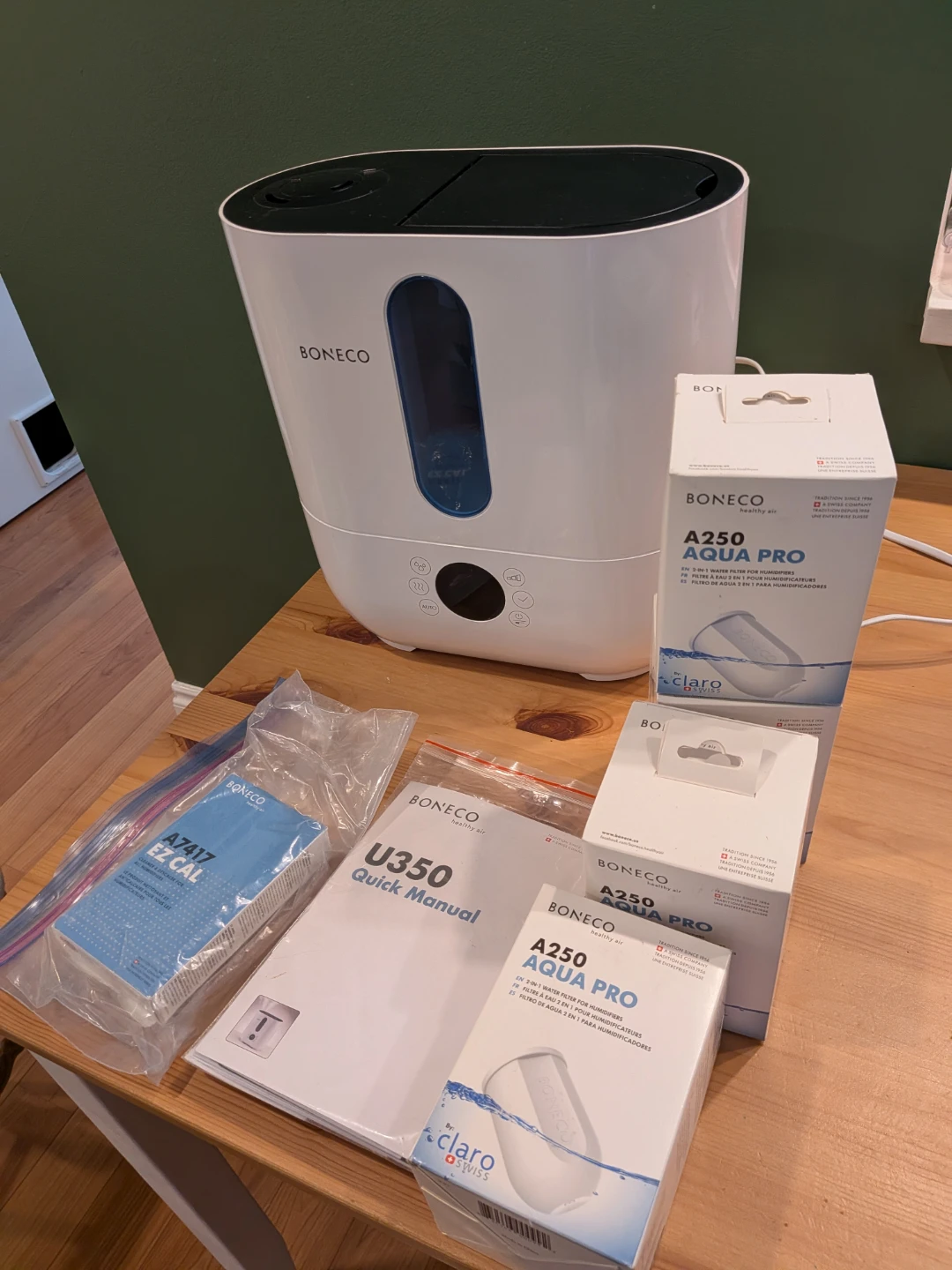 BONECO U350 Humidifier with Filters and Accessories - photo 3