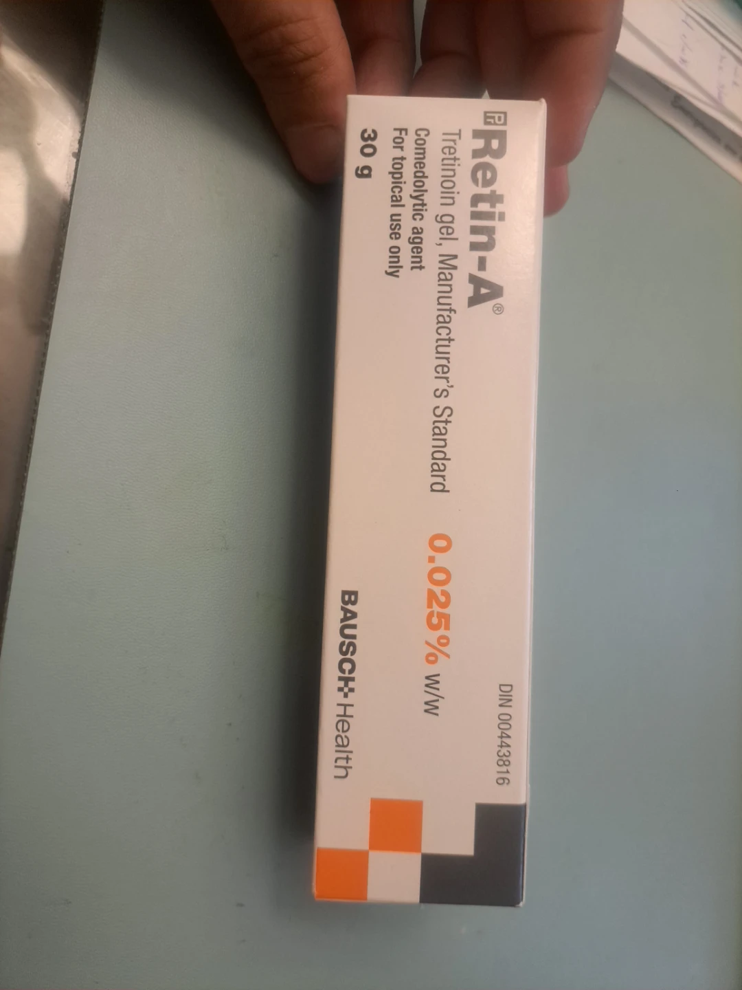 Retin-A 0.025% Tretinoin Gel 30g