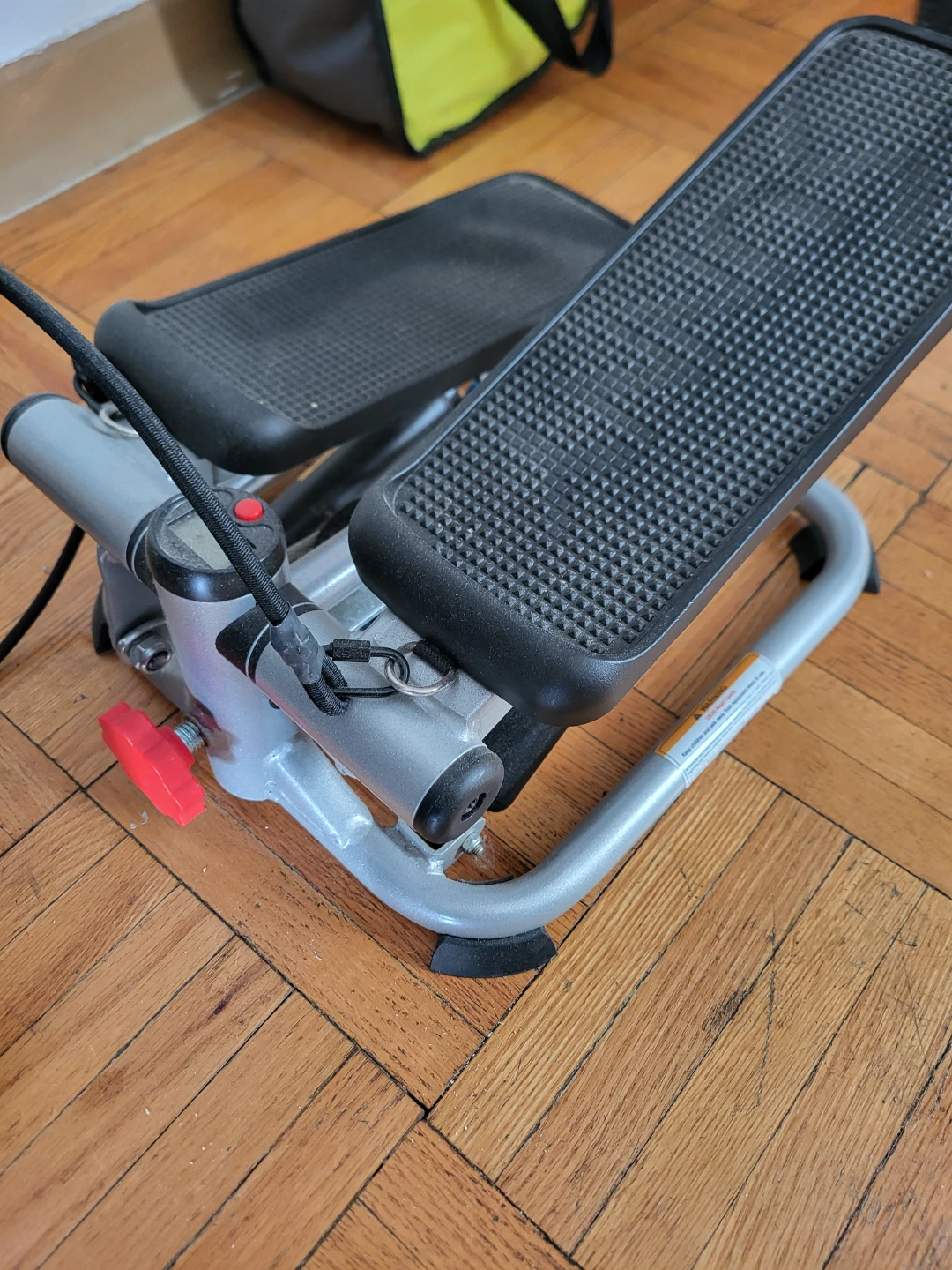 Compact Fitness Stepper with Resistance Bands - photo 2