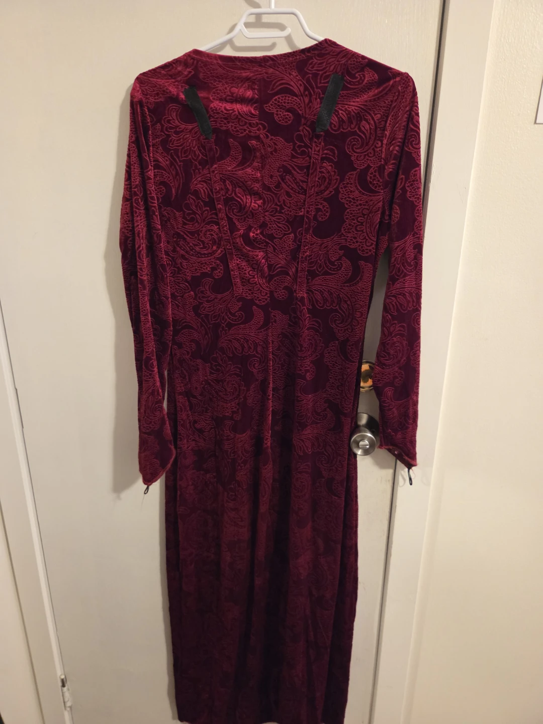 Red Velvet Devil Costume Dress and Headband - photo 3
