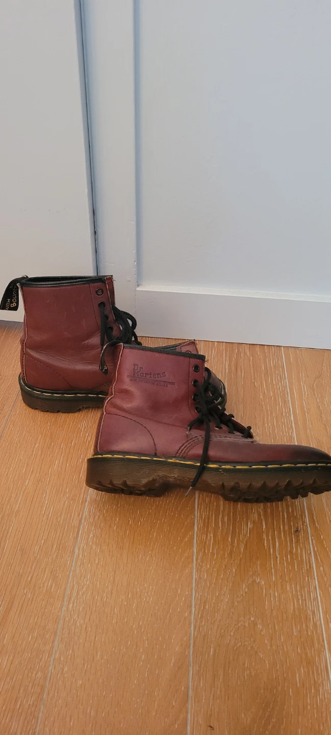 Classic Dr. Martens Boots - Cherry Red