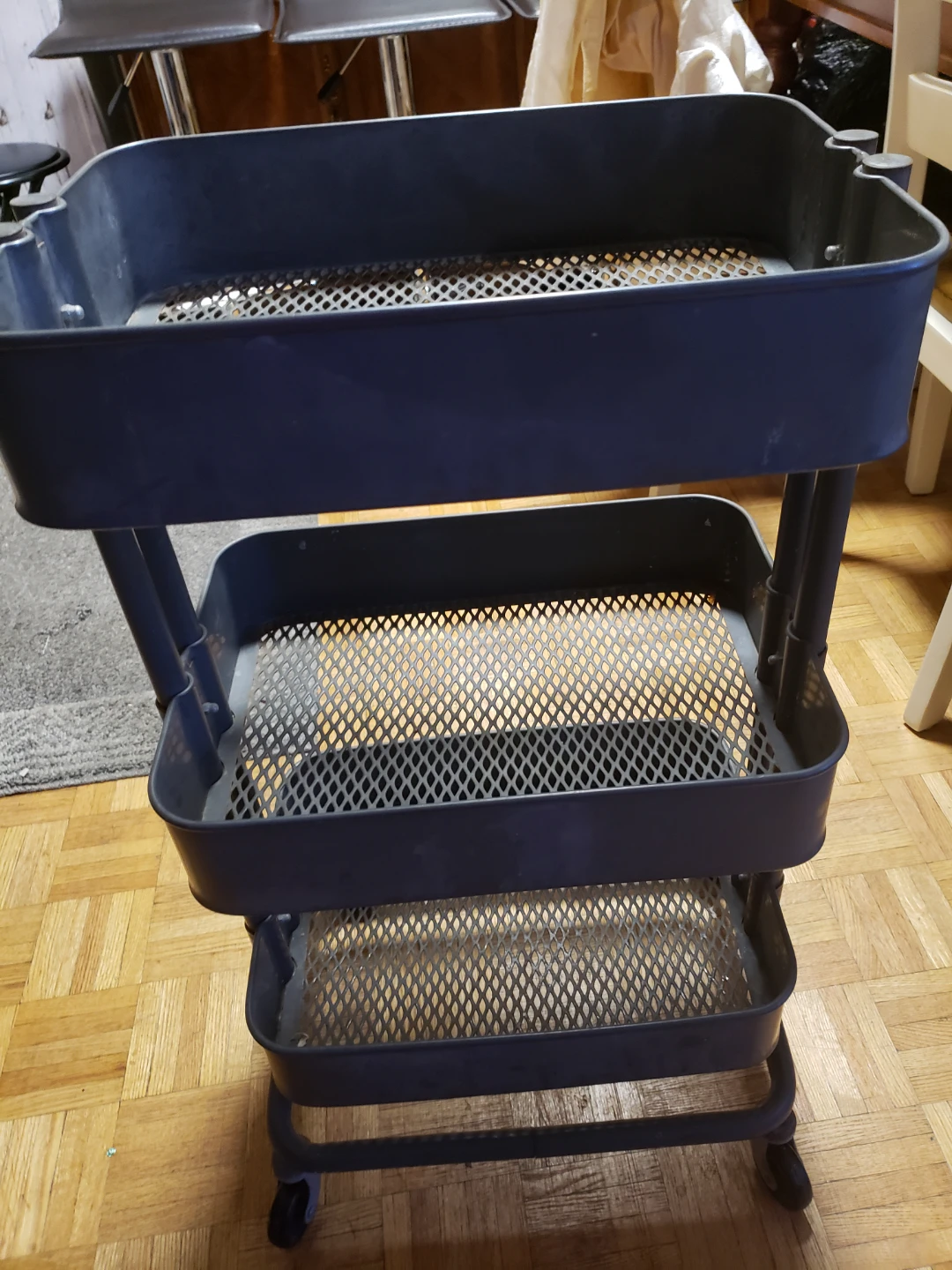 IKEA RÅSKOG Three-Tier Utility Cart