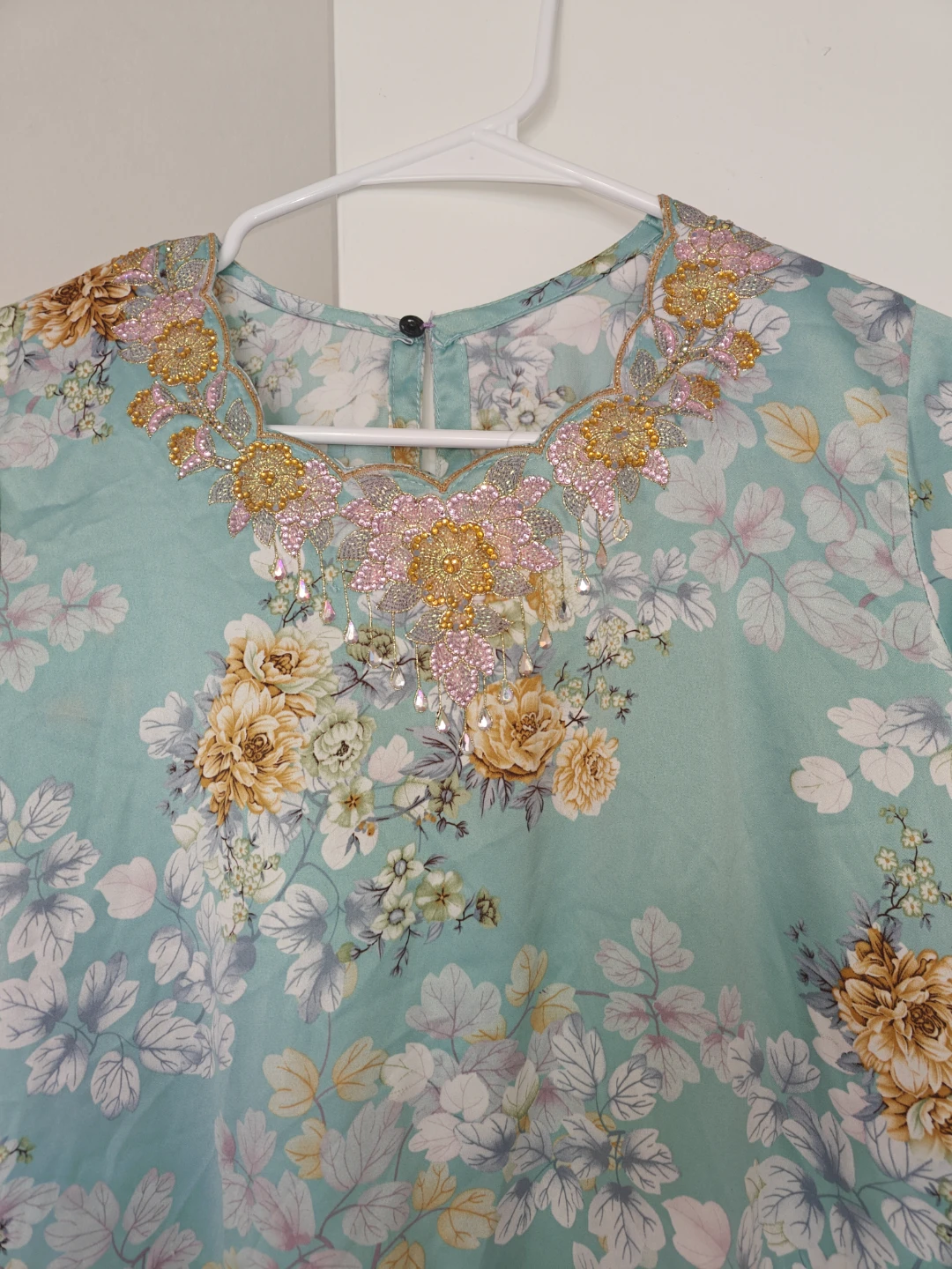 Floral Embroidered Kurta - photo 2