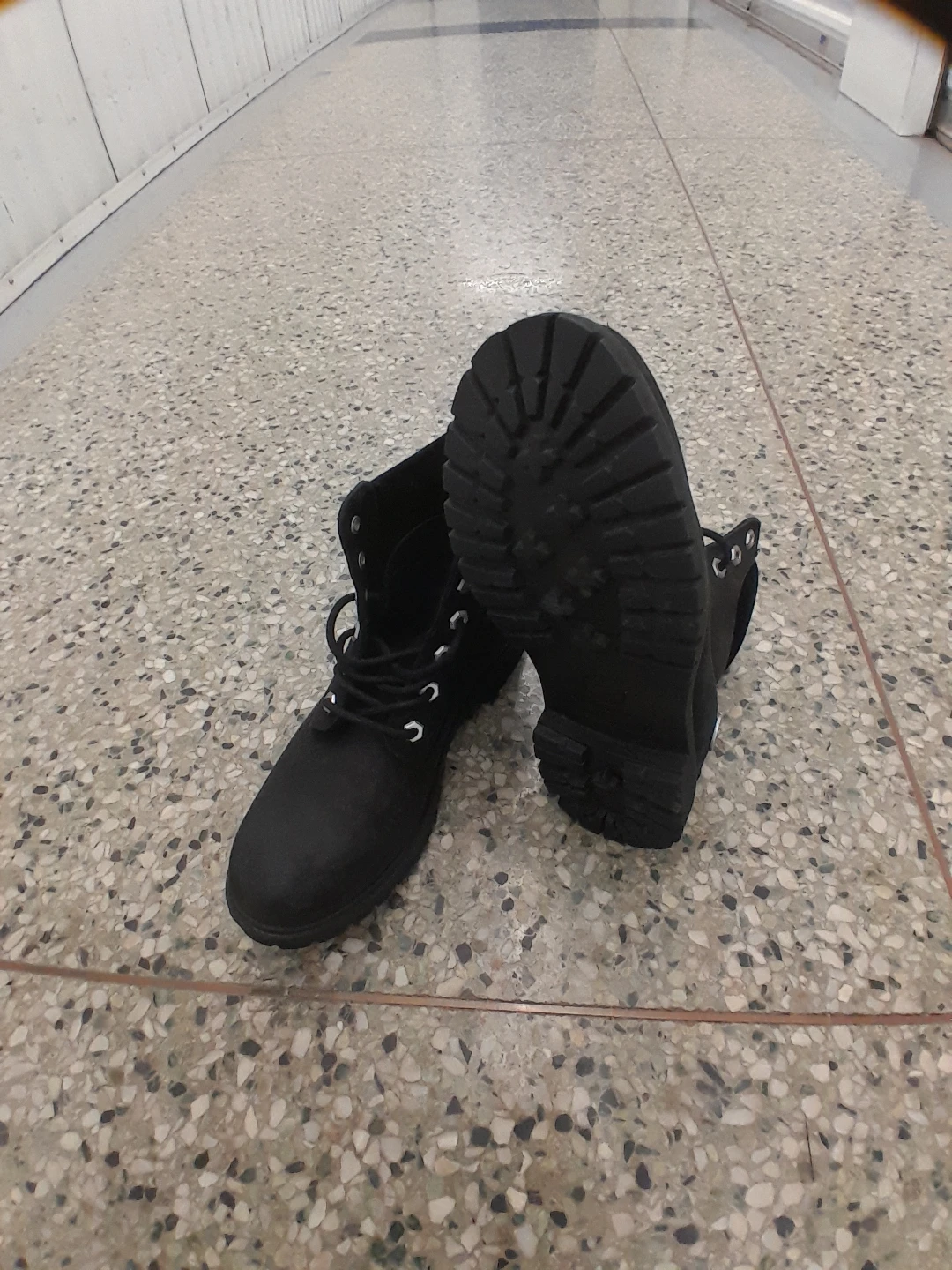 Timberland Black Boots Women's Size 8 - photo 4