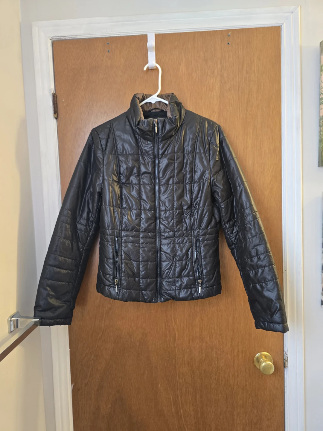 GEOX Respira Women’s Quilted Jacket – Black