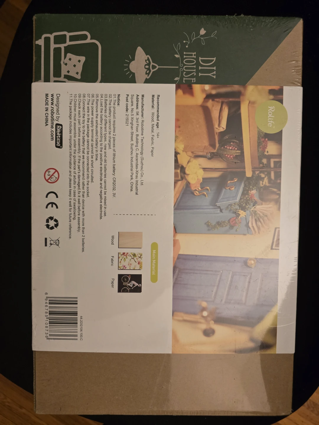 (FOR TRADE) Rolife Cathy's Flower House DIY Miniature Model Kit - photo 2