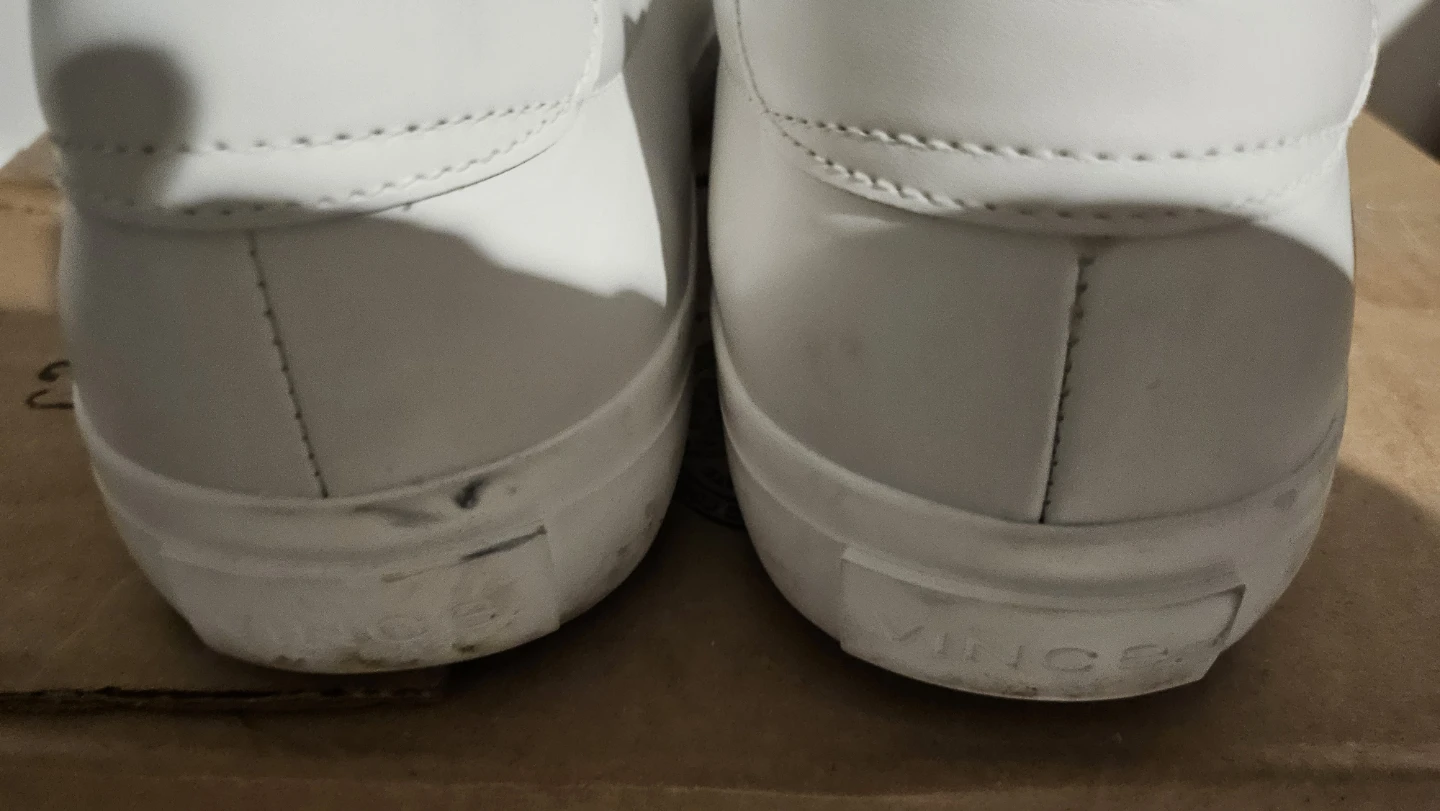 Vince White Leather Sneakers - photo 4