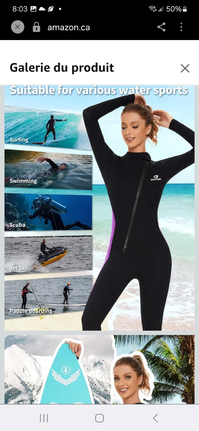 Owntop Women's Wetsuit 5/4mm - photo 2