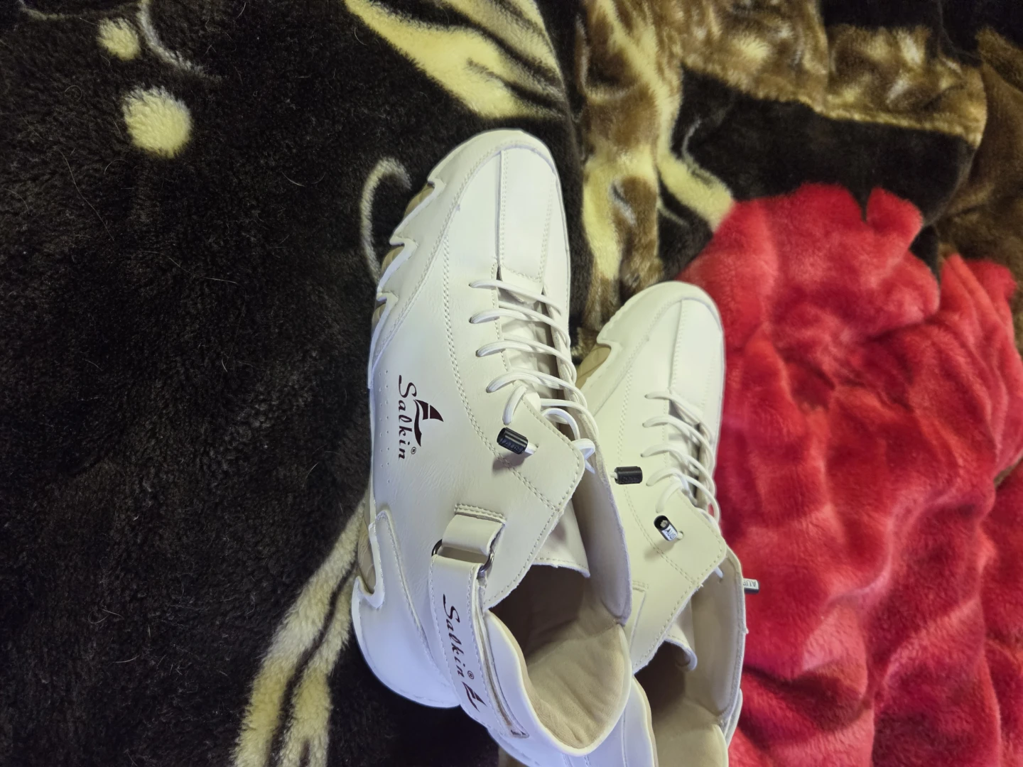 Salkin White Athletic Shoes