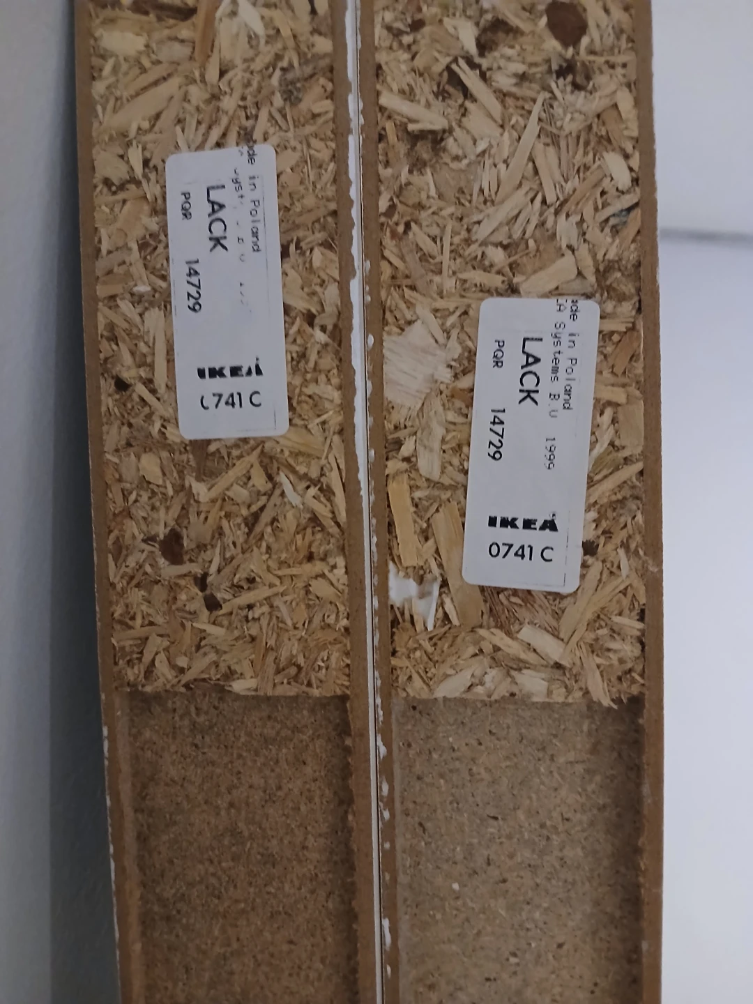 2 IKEA Lack Floating Shelves White 6ft × 10 inch - photo 4