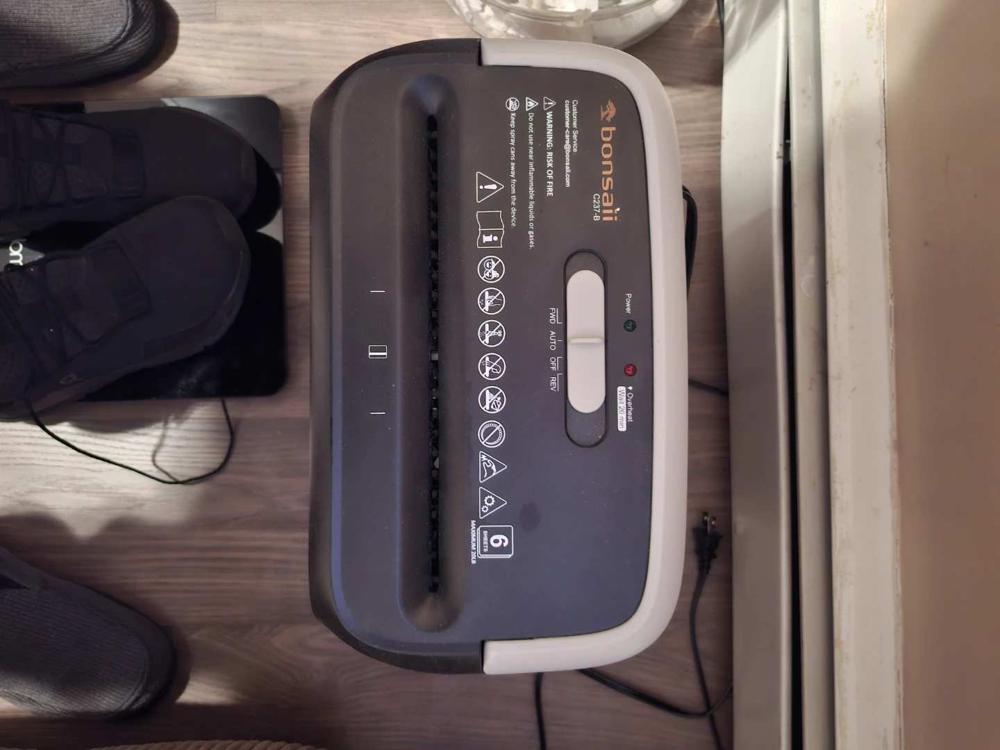Bonsaii C237-B Paper Shredder