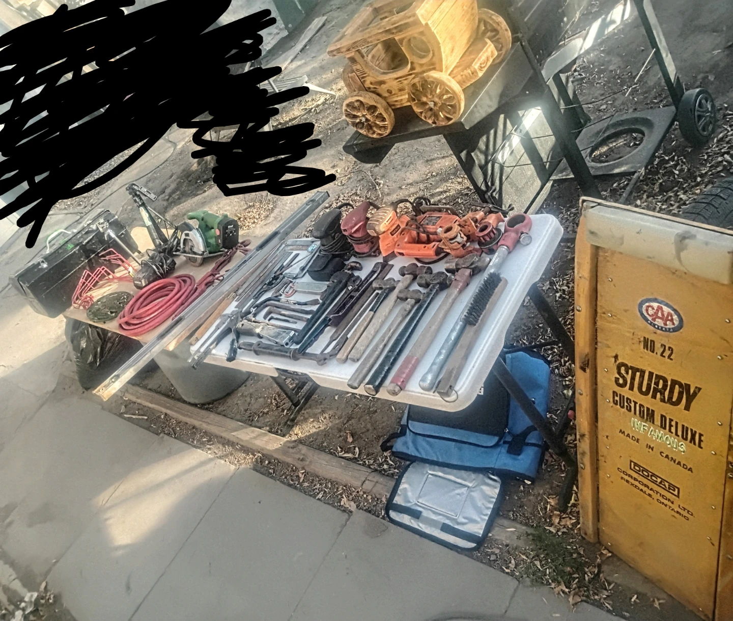 Assorted hand tools