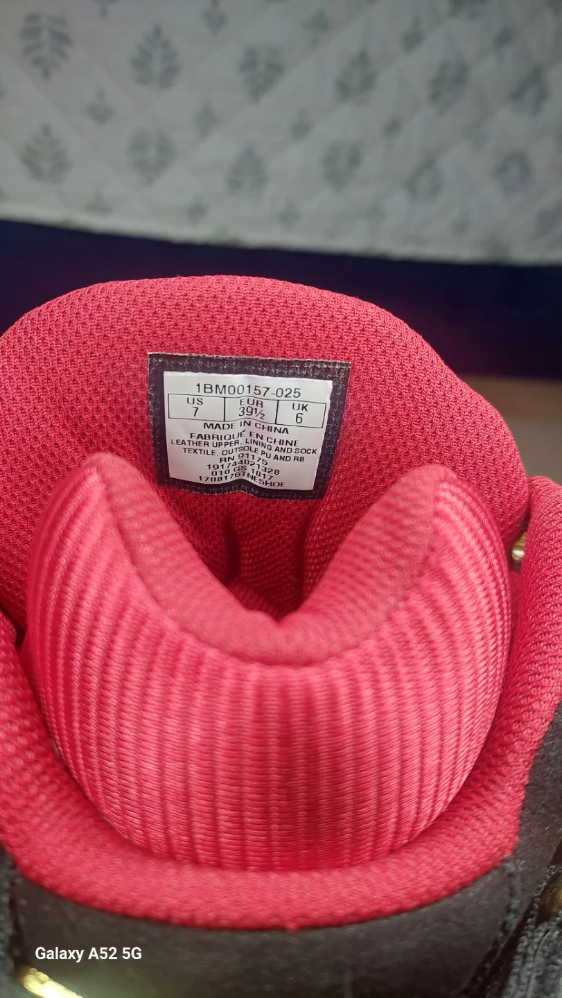 (RICK ROSS) Ewing Athletics Black and Red High-Top Sneakers - photo 5