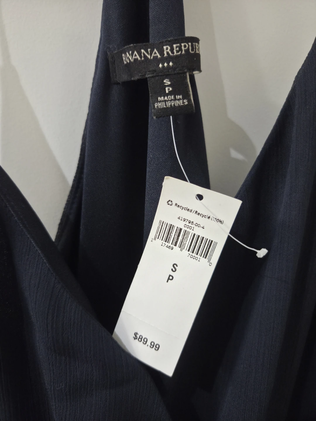 BNWT Banana Republic Navy Midi Dress (Size S) - photo 3