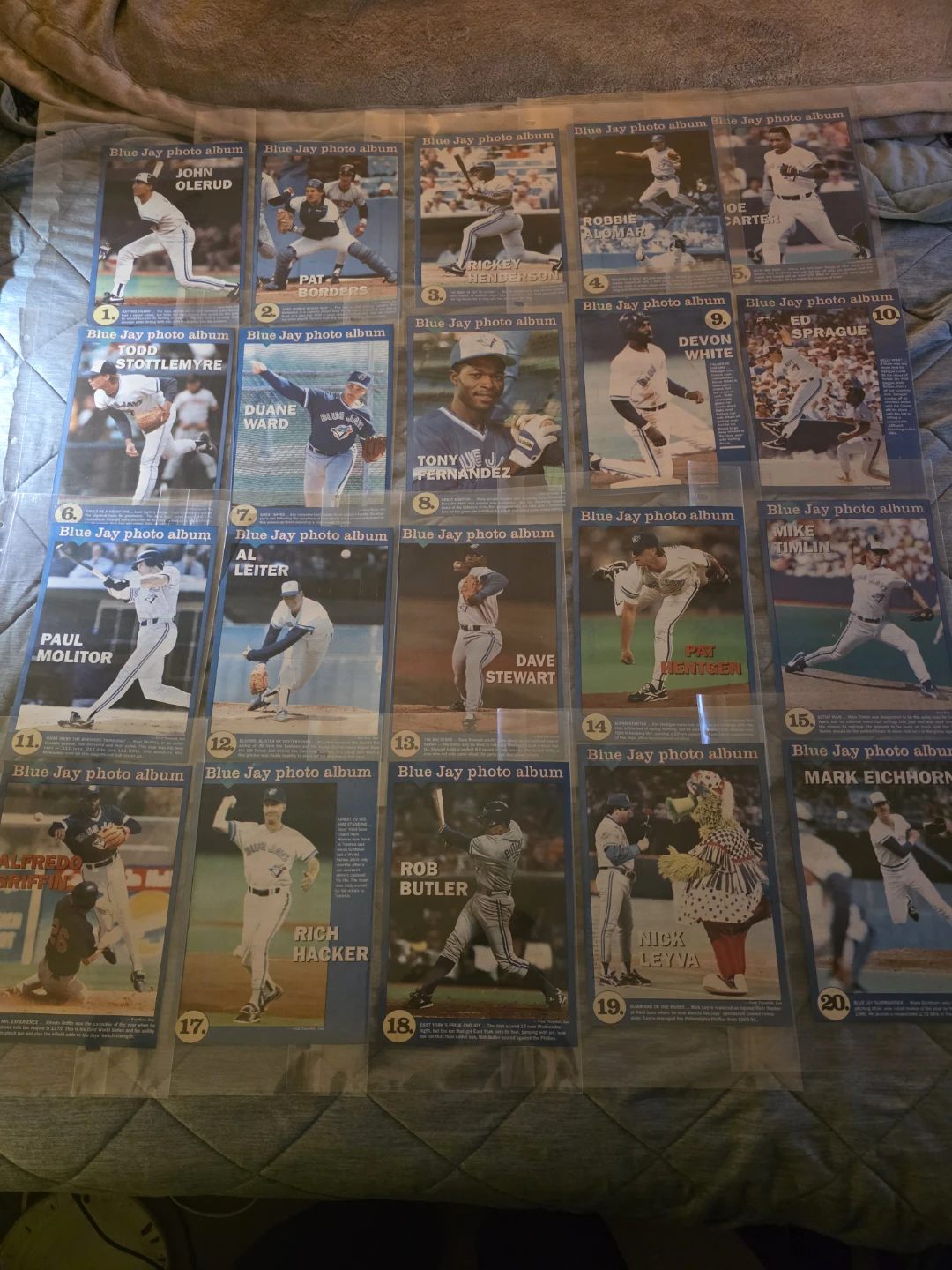 1993 Toronto Sun Blue Jays World Series Photo Album
