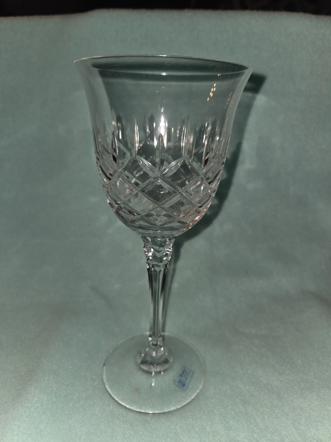 Towle Over 24% Lead Crystal Wine Glass
